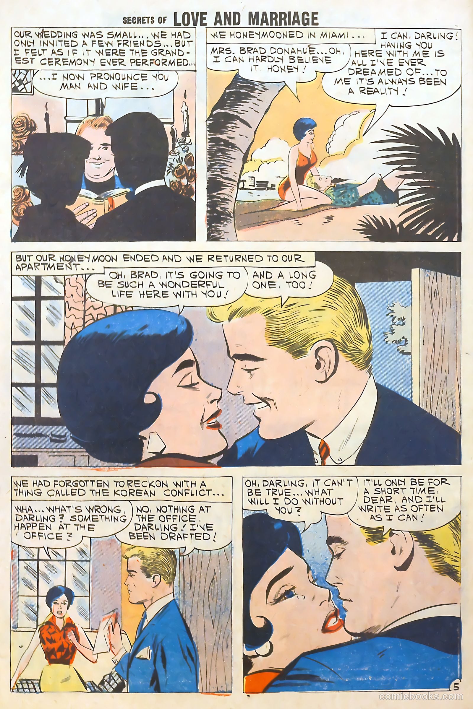 Secrets of Love and Marriage #25 (1961) — page 8 of 36