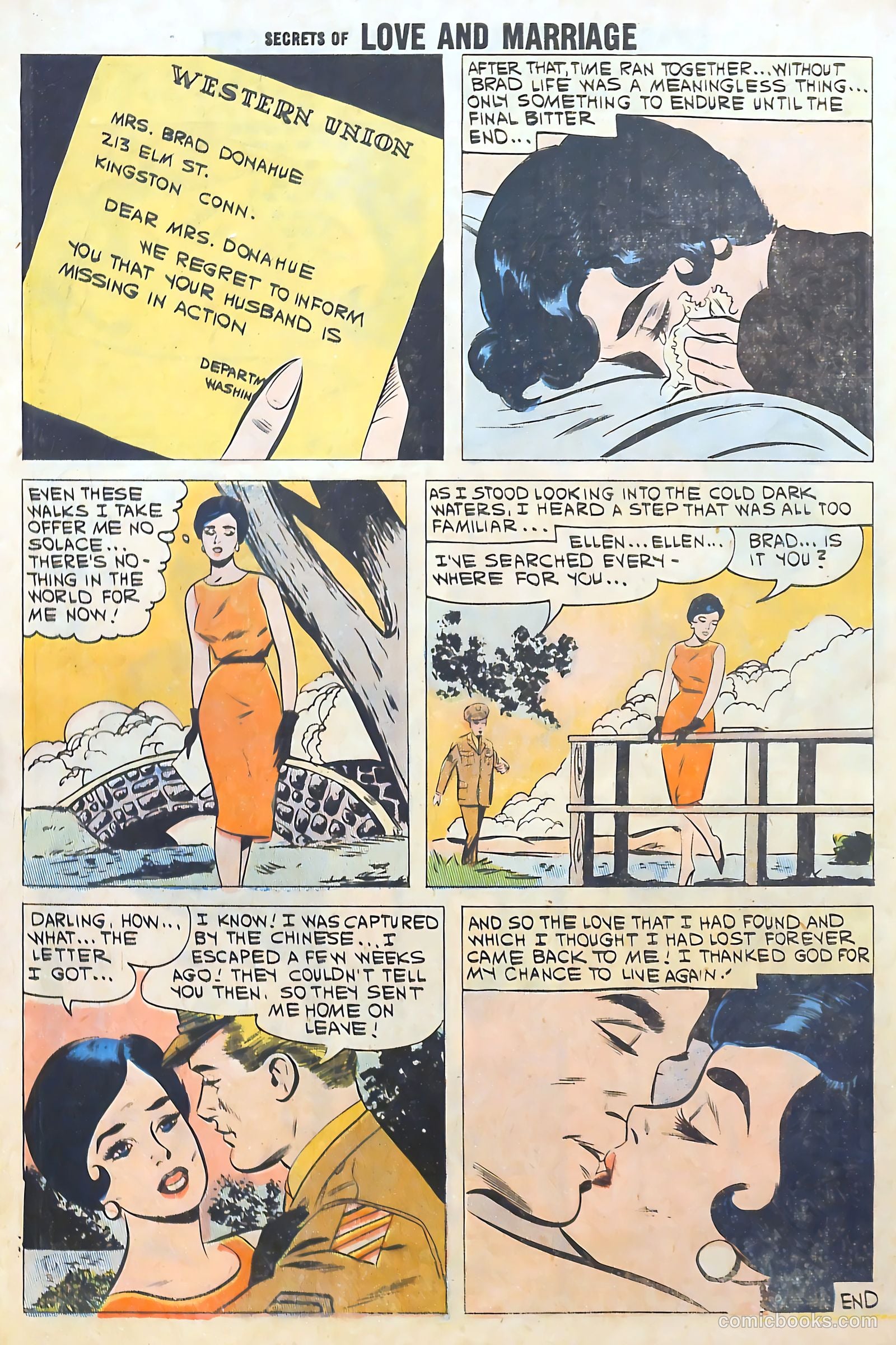 Secrets of Love and Marriage #25 (1961) — page 10 of 36