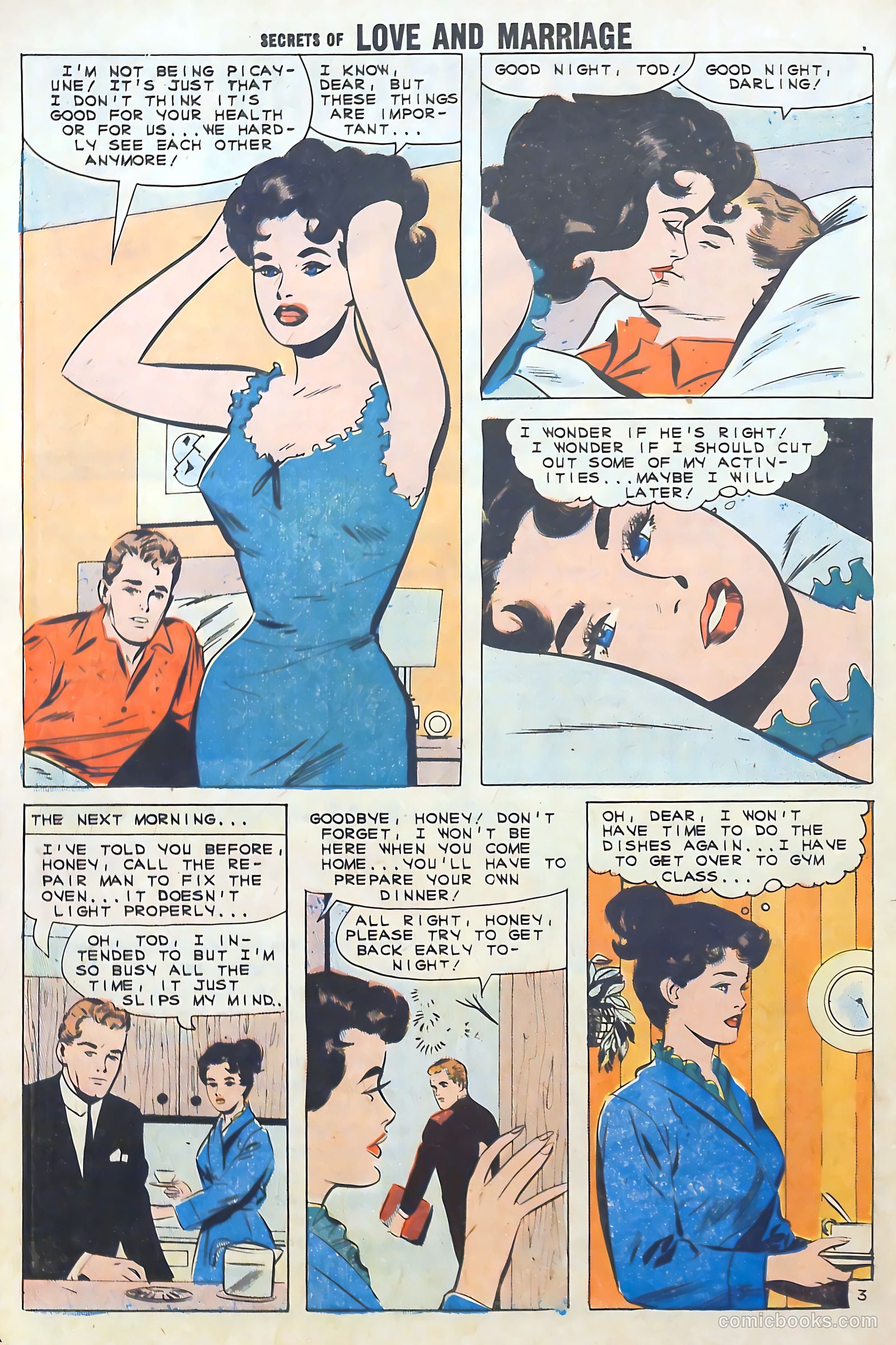 Secrets of Love and Marriage #25 (1961) — page 16 of 36