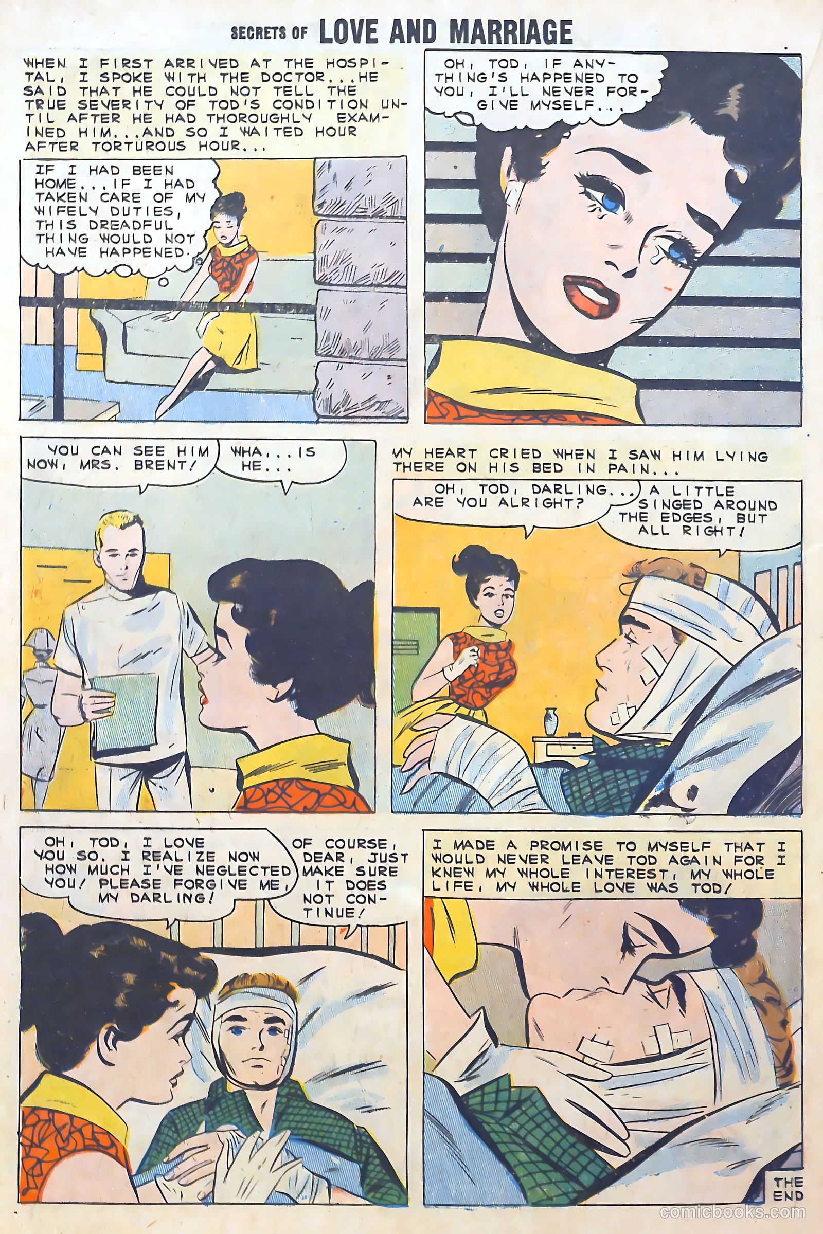 Secrets of Love and Marriage #25 (1961) — page 18 of 36
