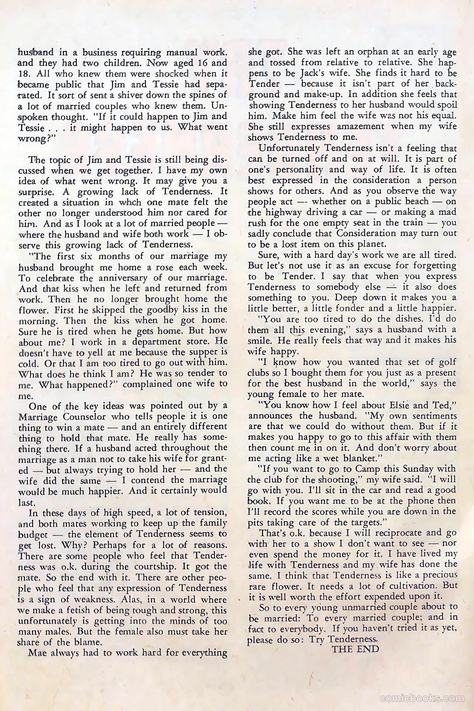 Secrets of Love and Marriage #25 (1961) — page 20 of 36