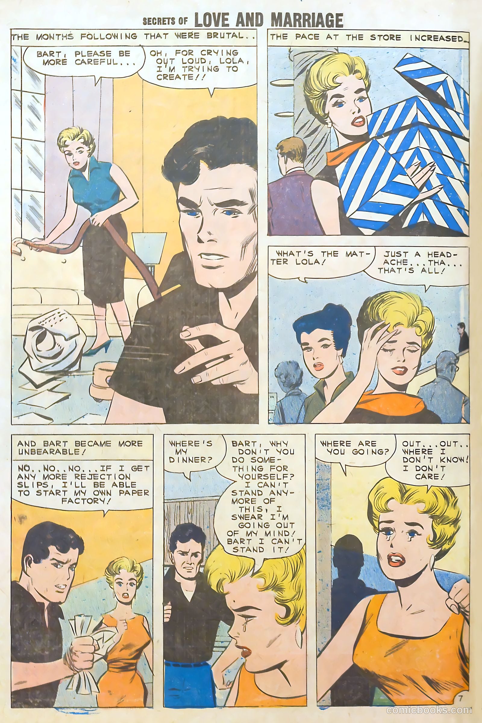 Secrets of Love and Marriage #25 (1961) — page 32 of 36
