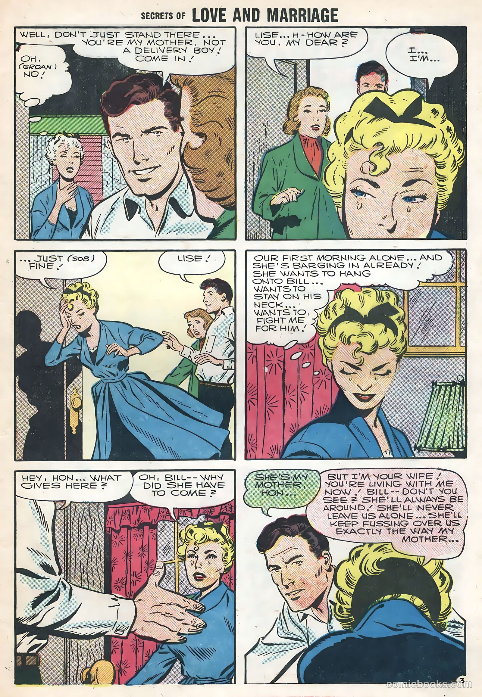 Secrets of Love and Marriage #3 (1957) — page 5 of 36