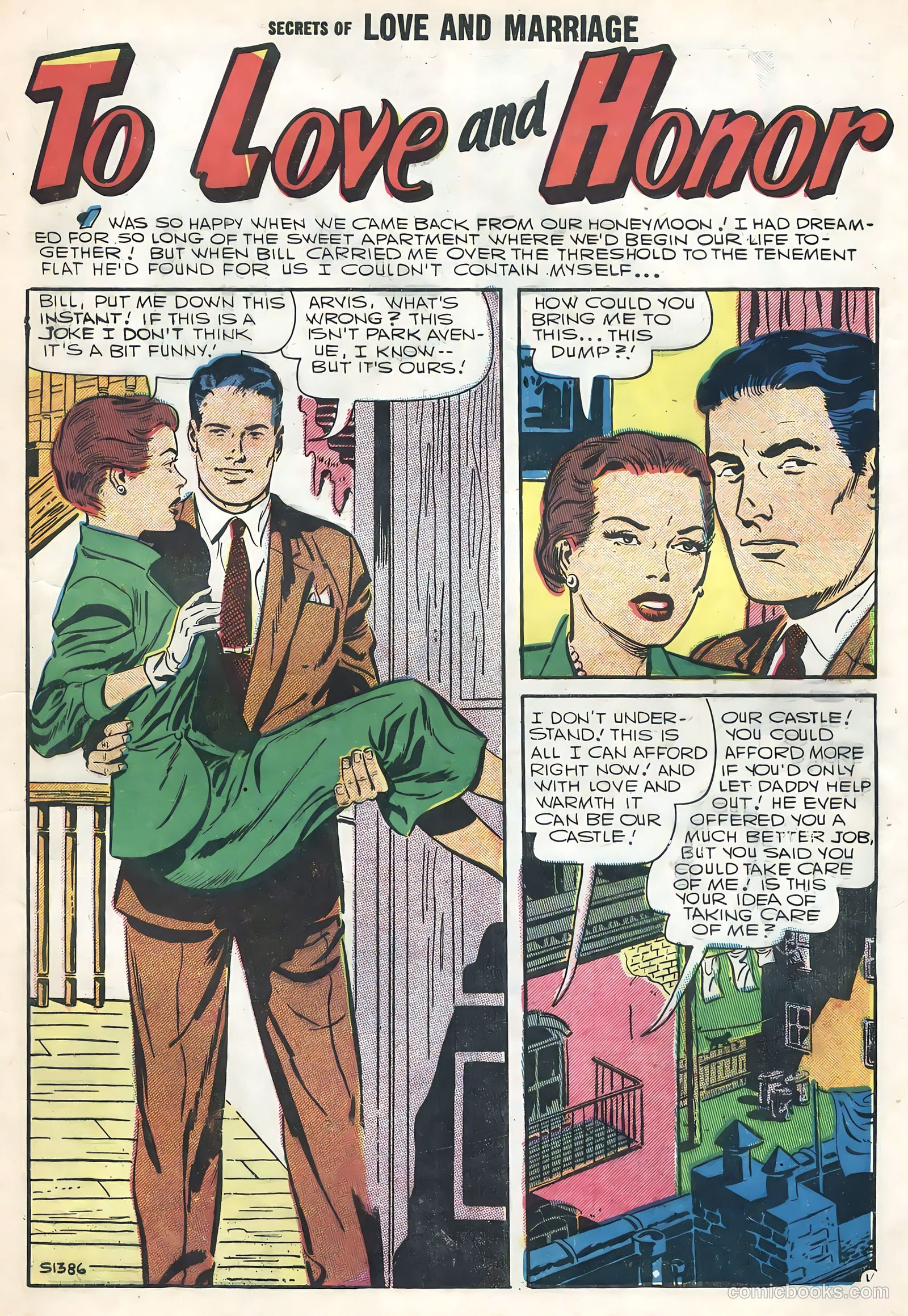 Secrets of Love and Marriage #3 (1957) — page 9 of 36