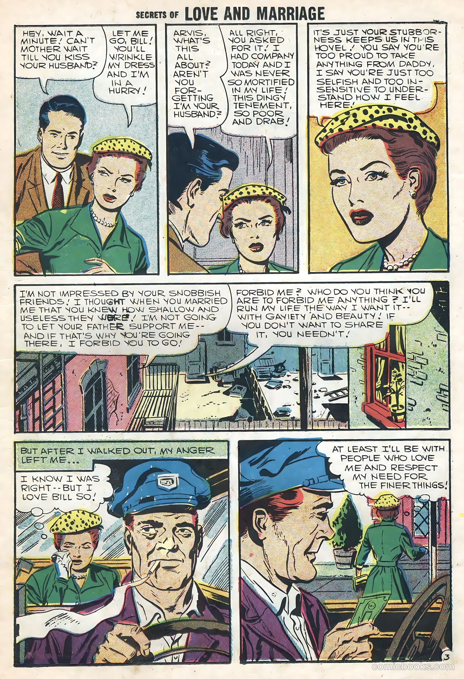 Secrets of Love and Marriage #3 (1957) — page 11 of 36