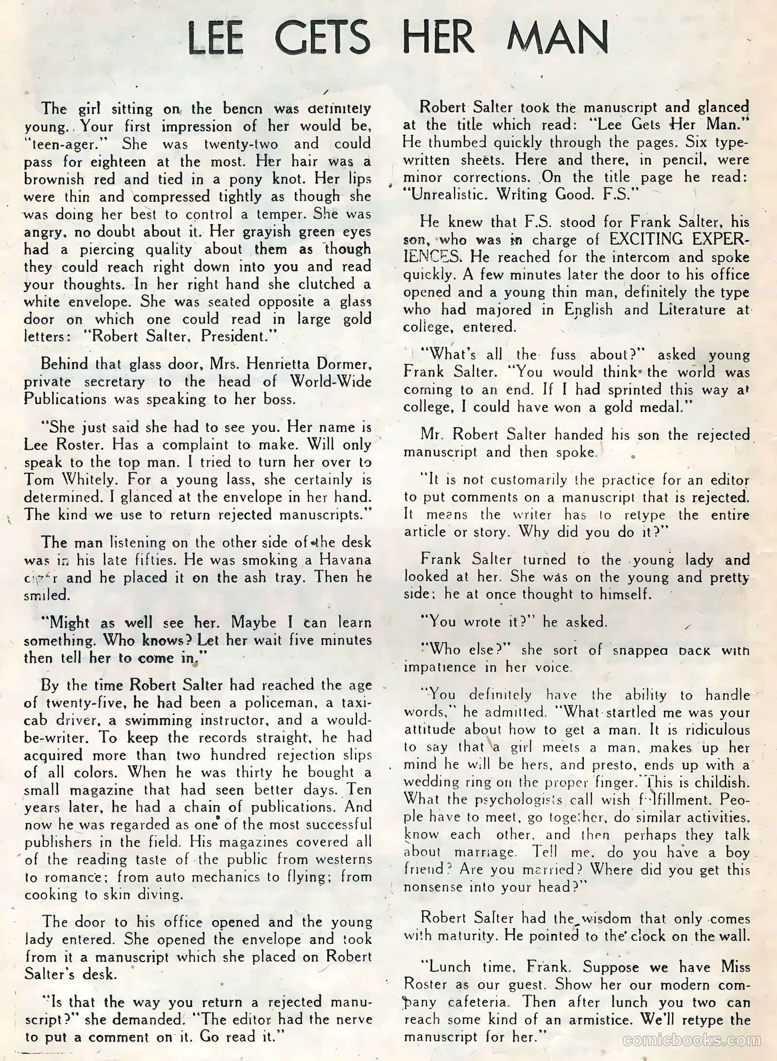 Secrets of Love and Marriage #3 (1957) — page 16 of 36