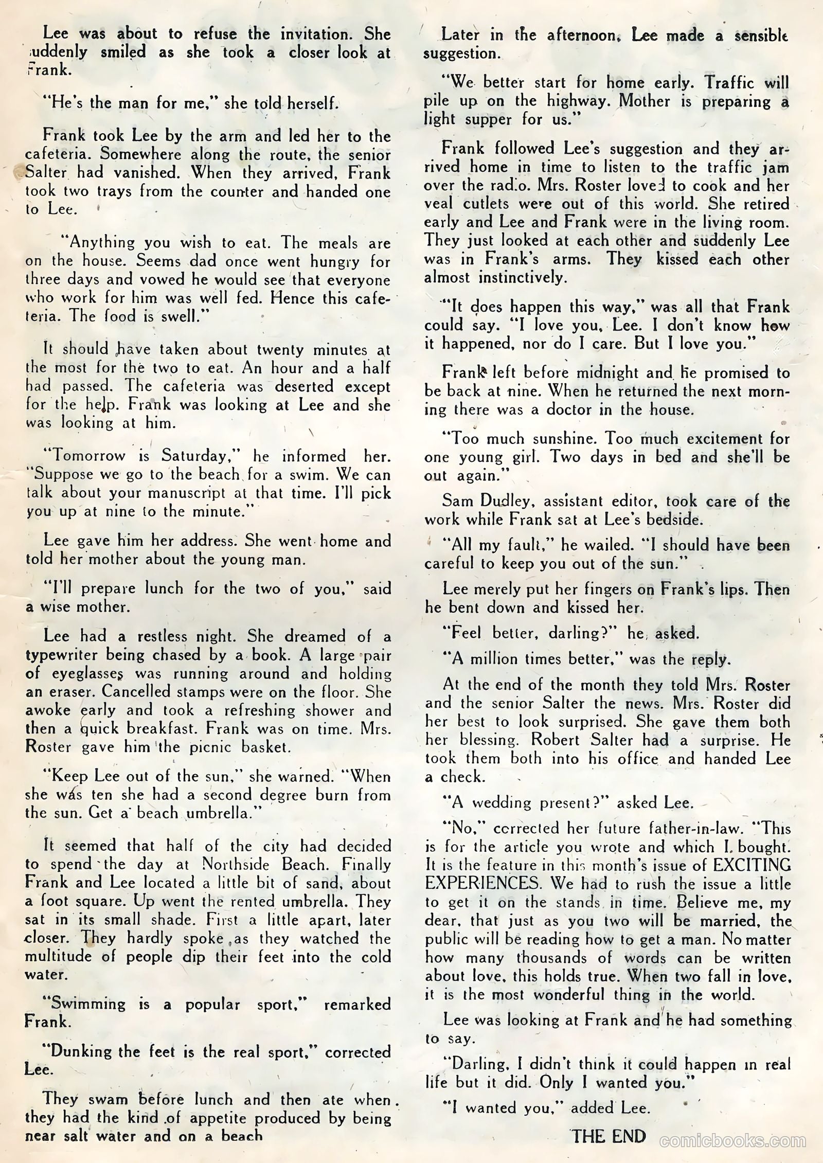 Secrets of Love and Marriage #3 (1957) — page 17 of 36