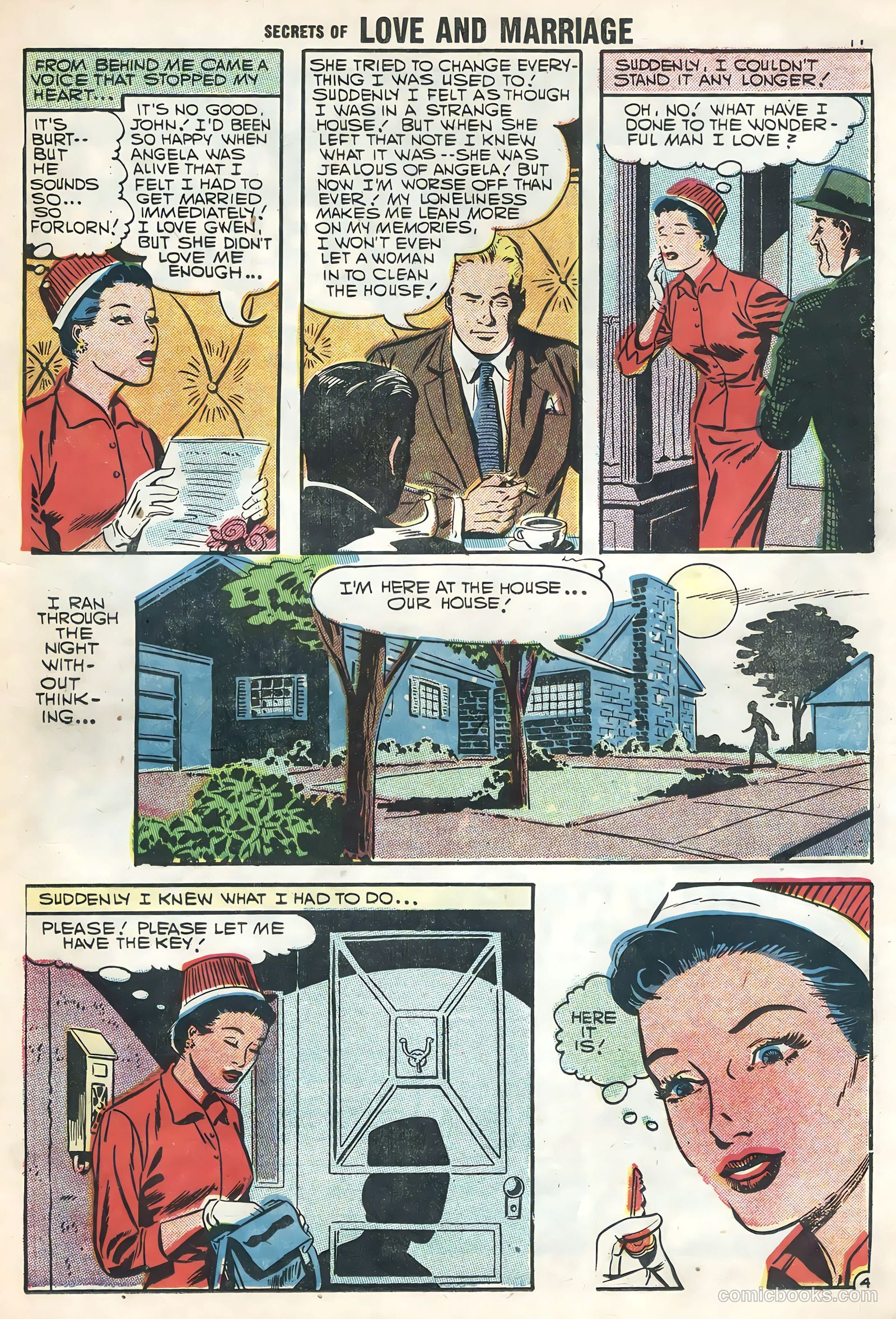 Secrets of Love and Marriage #3 (1957) — page 21 of 36