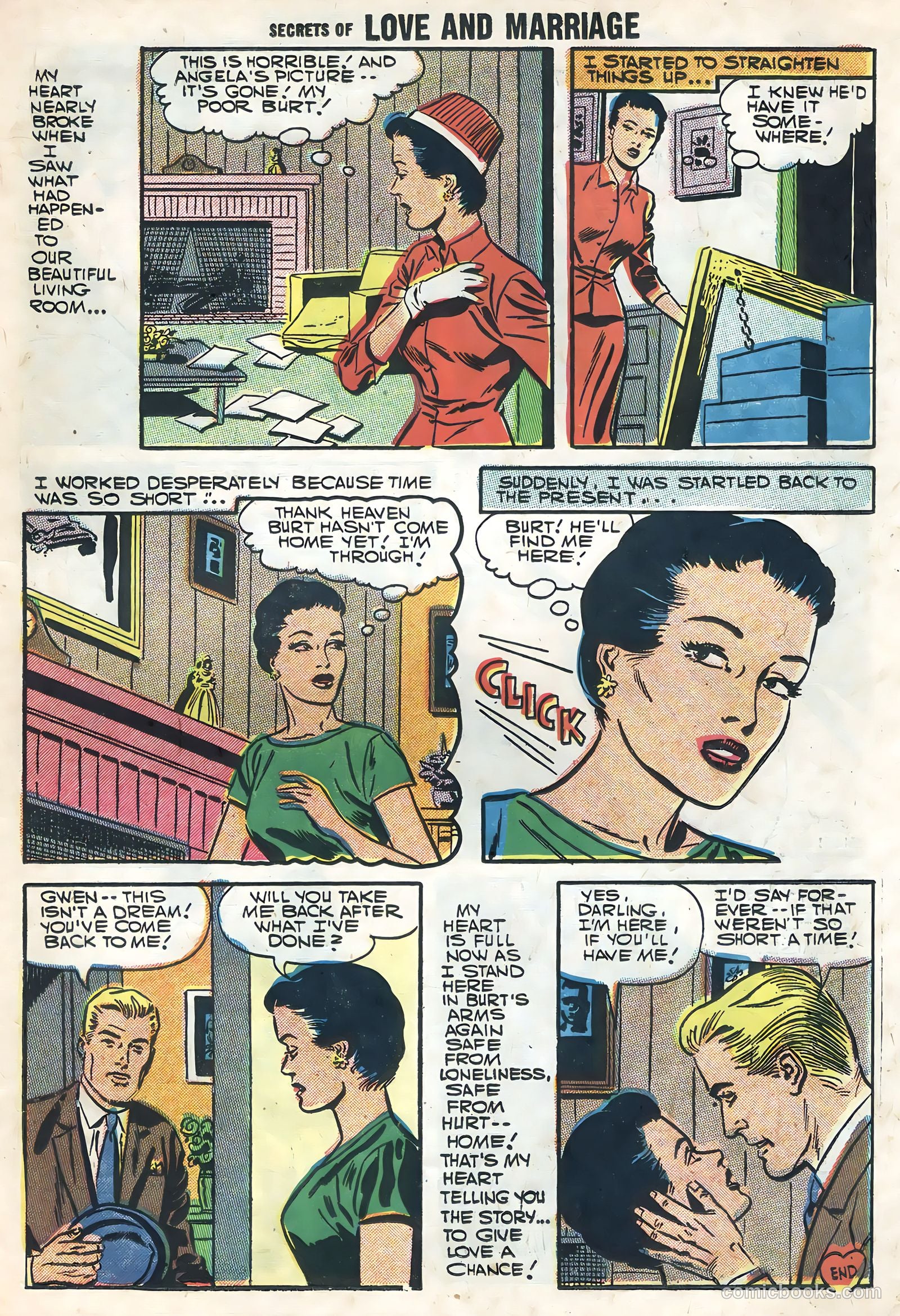 Secrets of Love and Marriage #3 (1957) — page 23 of 36
