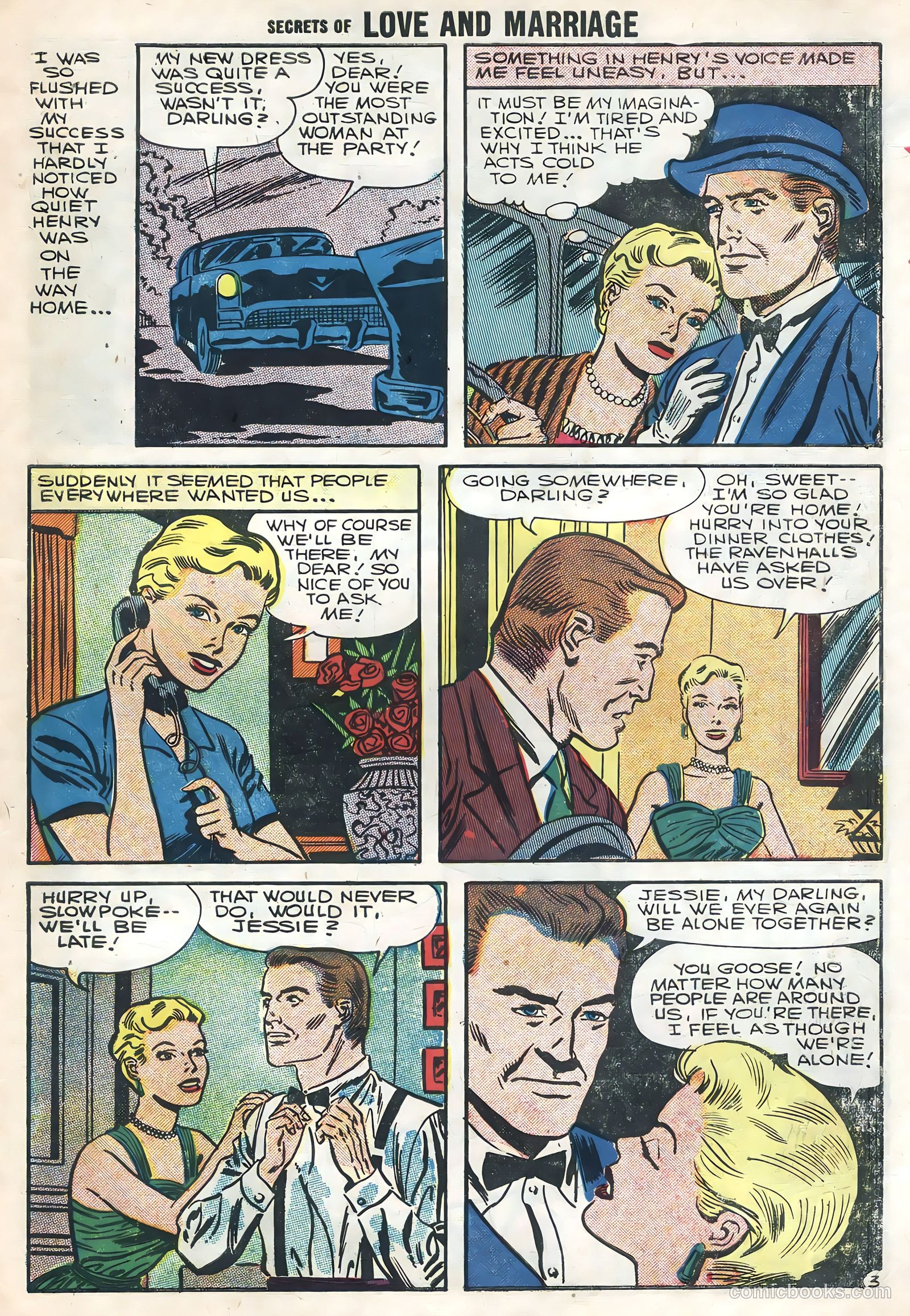Secrets of Love and Marriage #3 (1957) — page 27 of 36