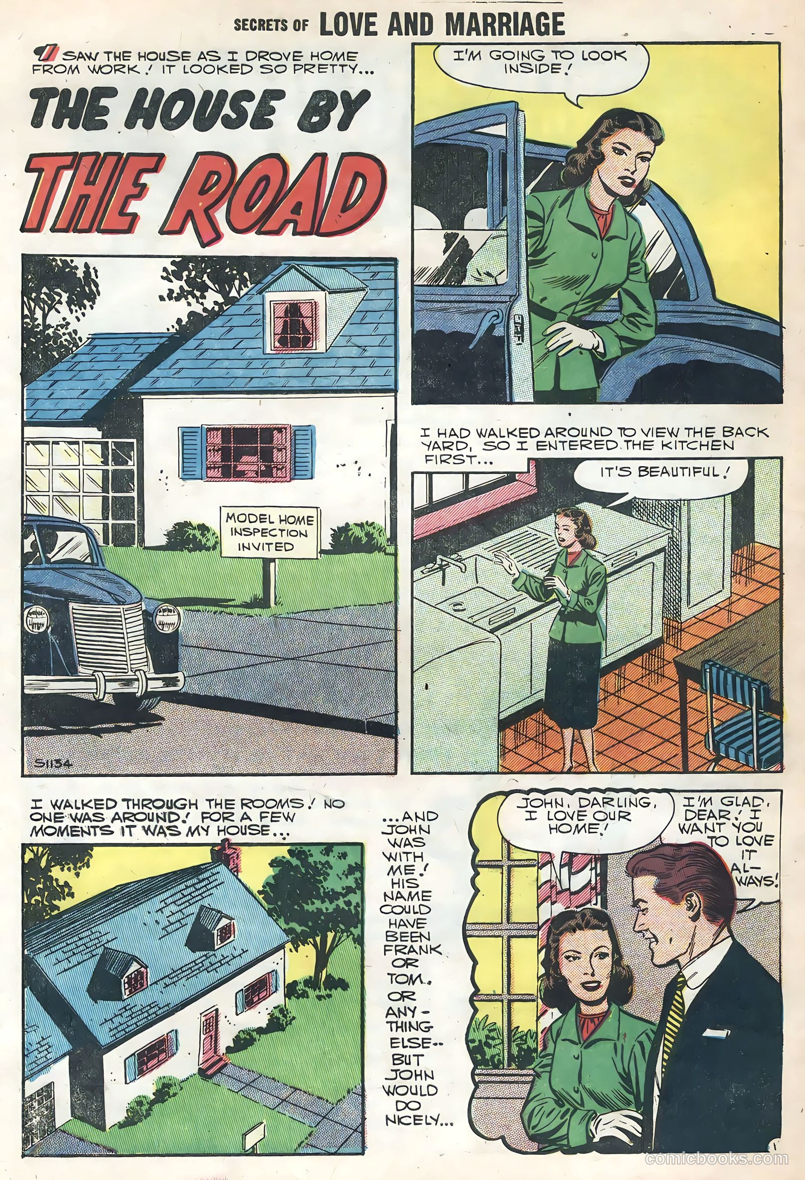 Secrets of Love and Marriage #3 (1957) — page 32 of 36