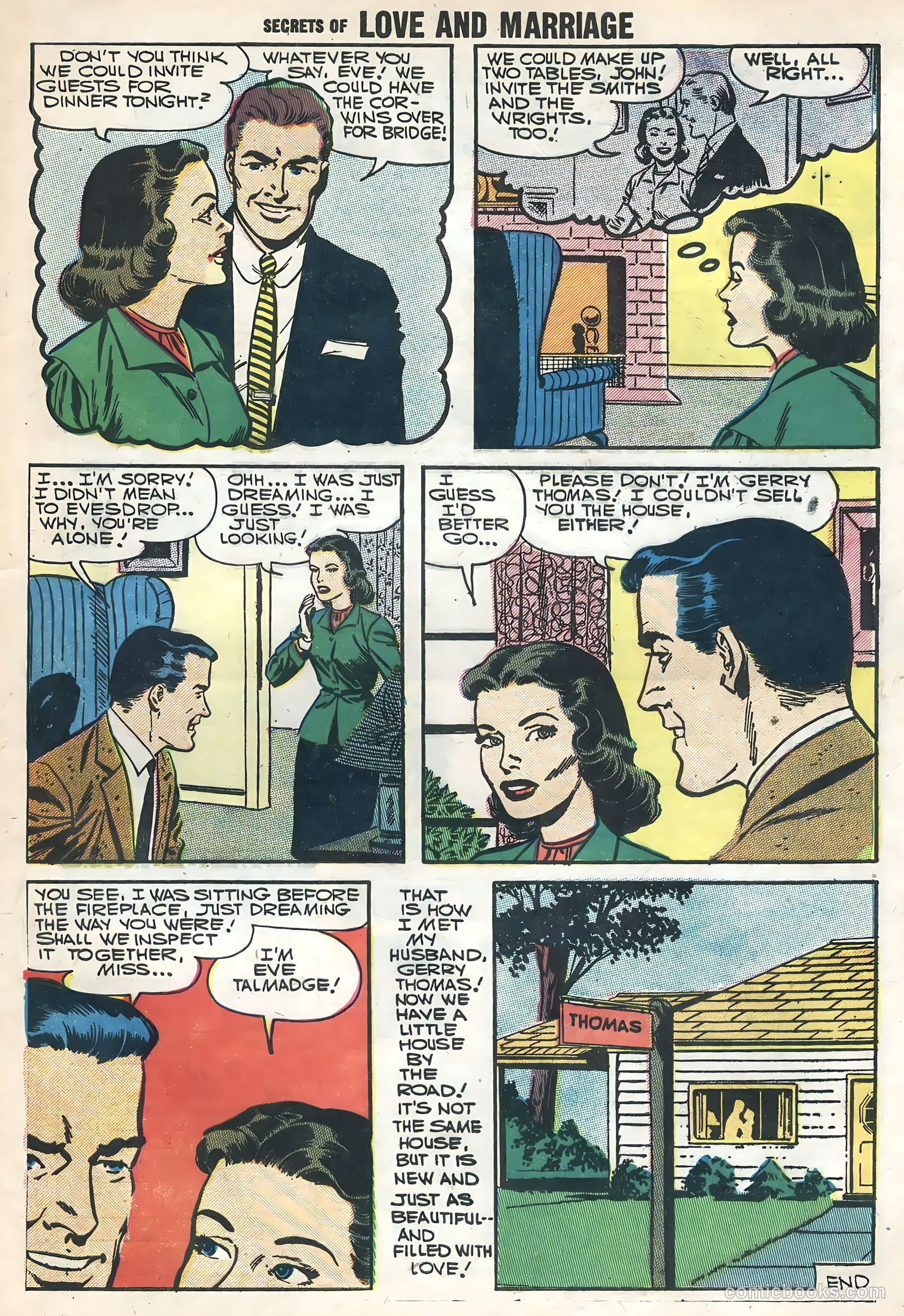 Secrets of Love and Marriage #3 (1957) — page 33 of 36