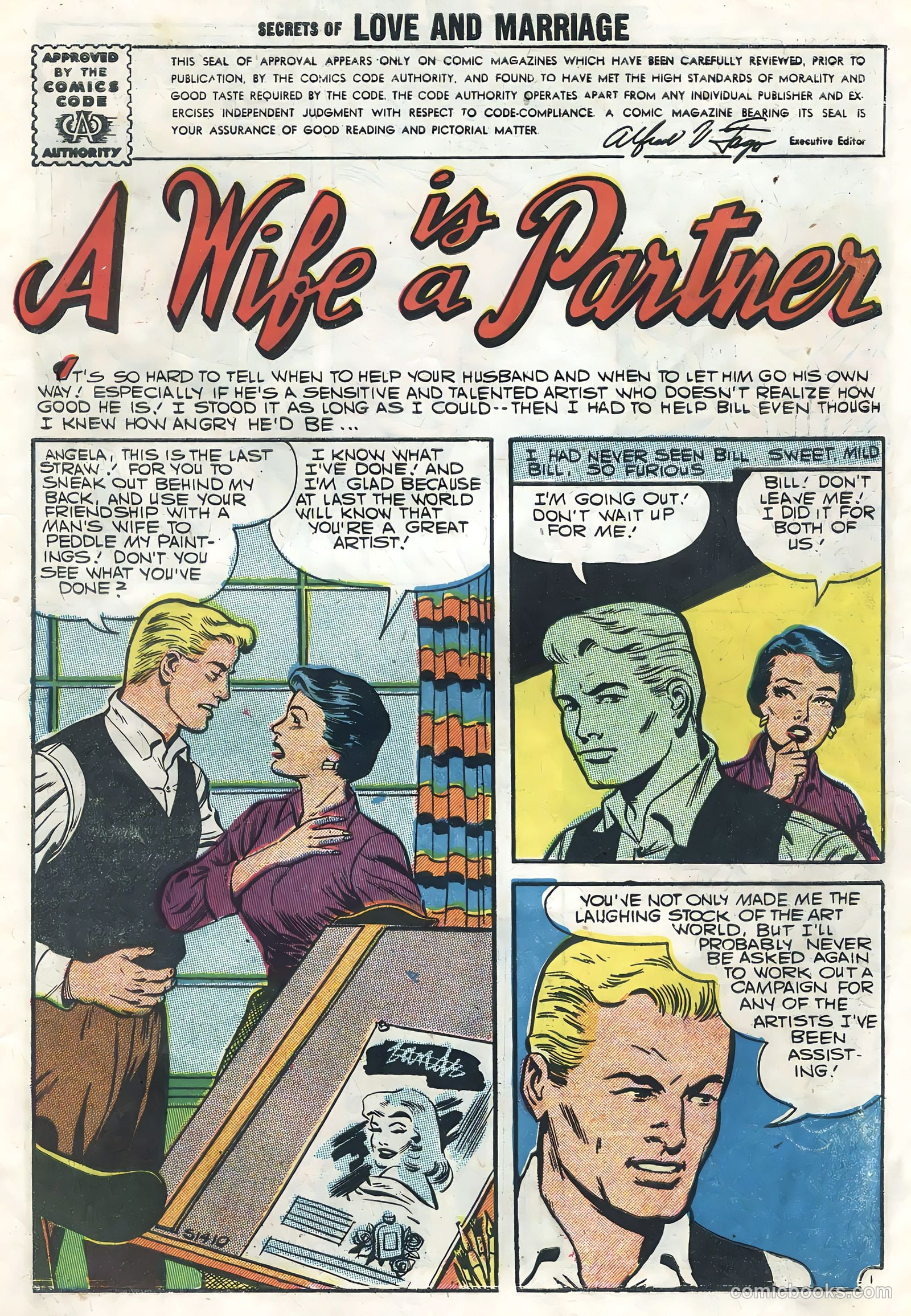 Secrets of Love and Marriage #4 (1957) — page 3 of 36