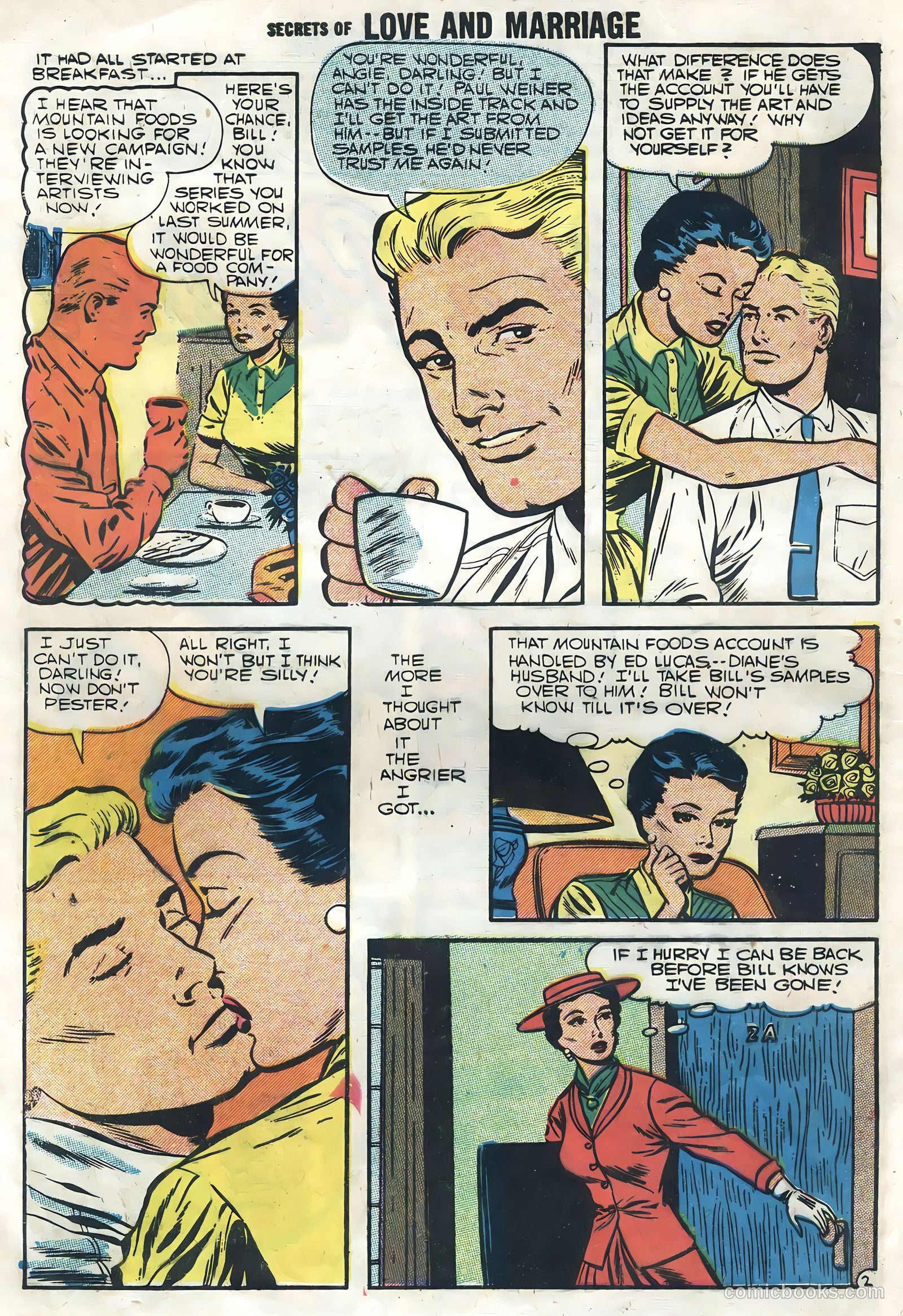 Secrets of Love and Marriage #4 (1957) — page 4 of 36
