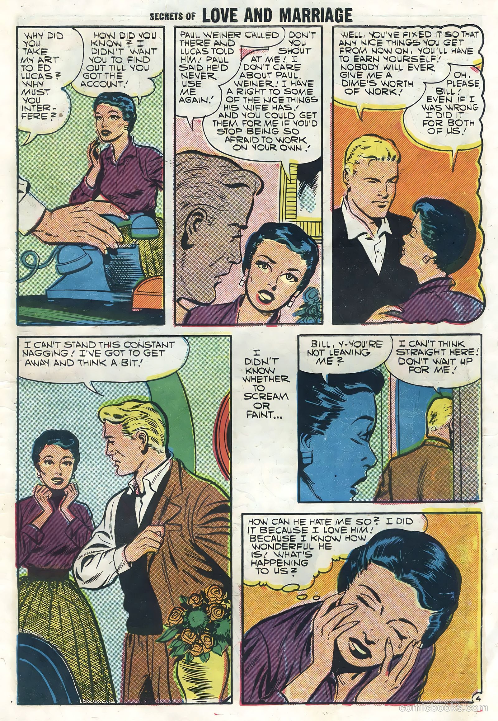 Secrets of Love and Marriage #4 (1957) — page 7 of 36