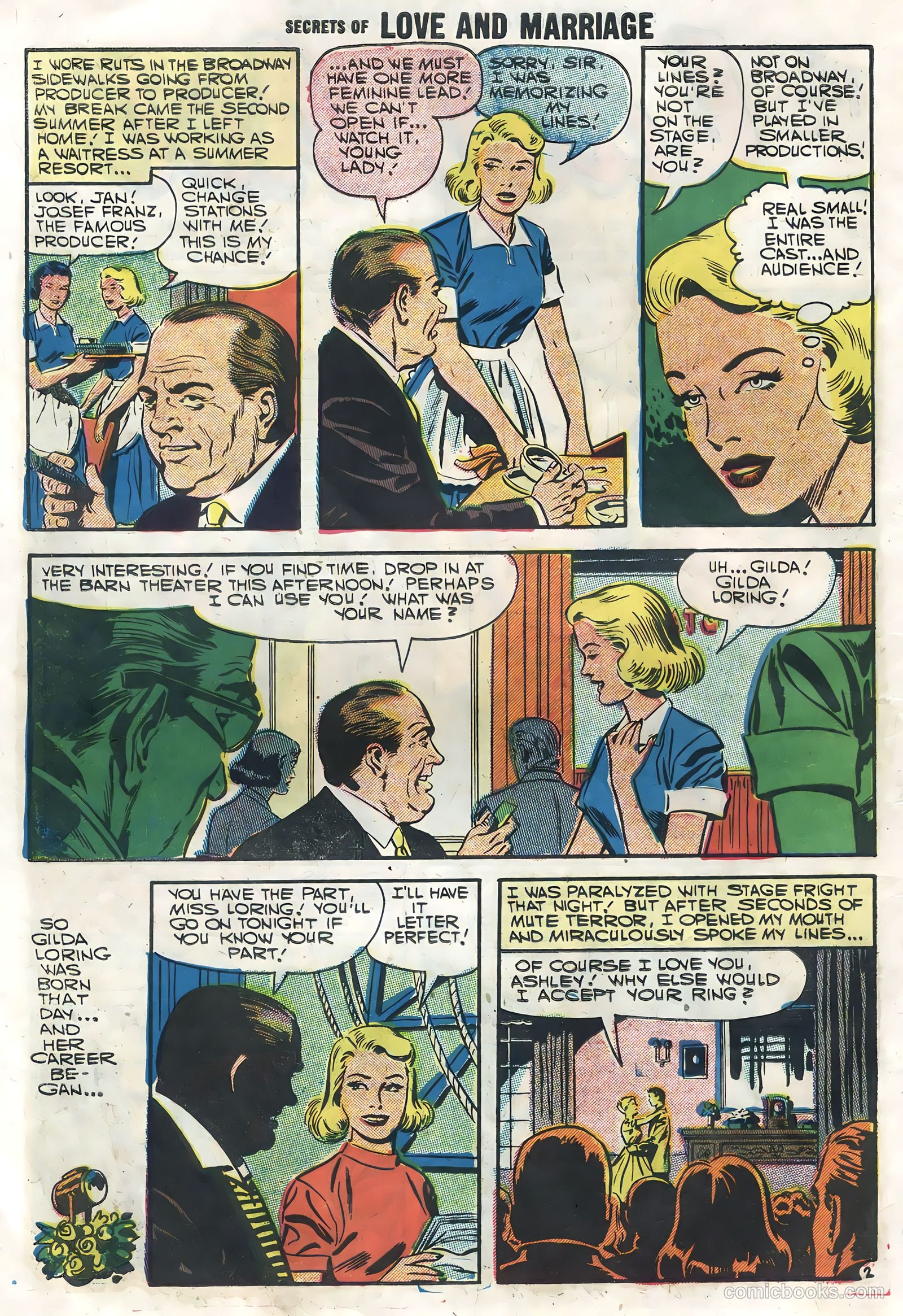 Secrets of Love and Marriage #4 (1957) — page 10 of 36