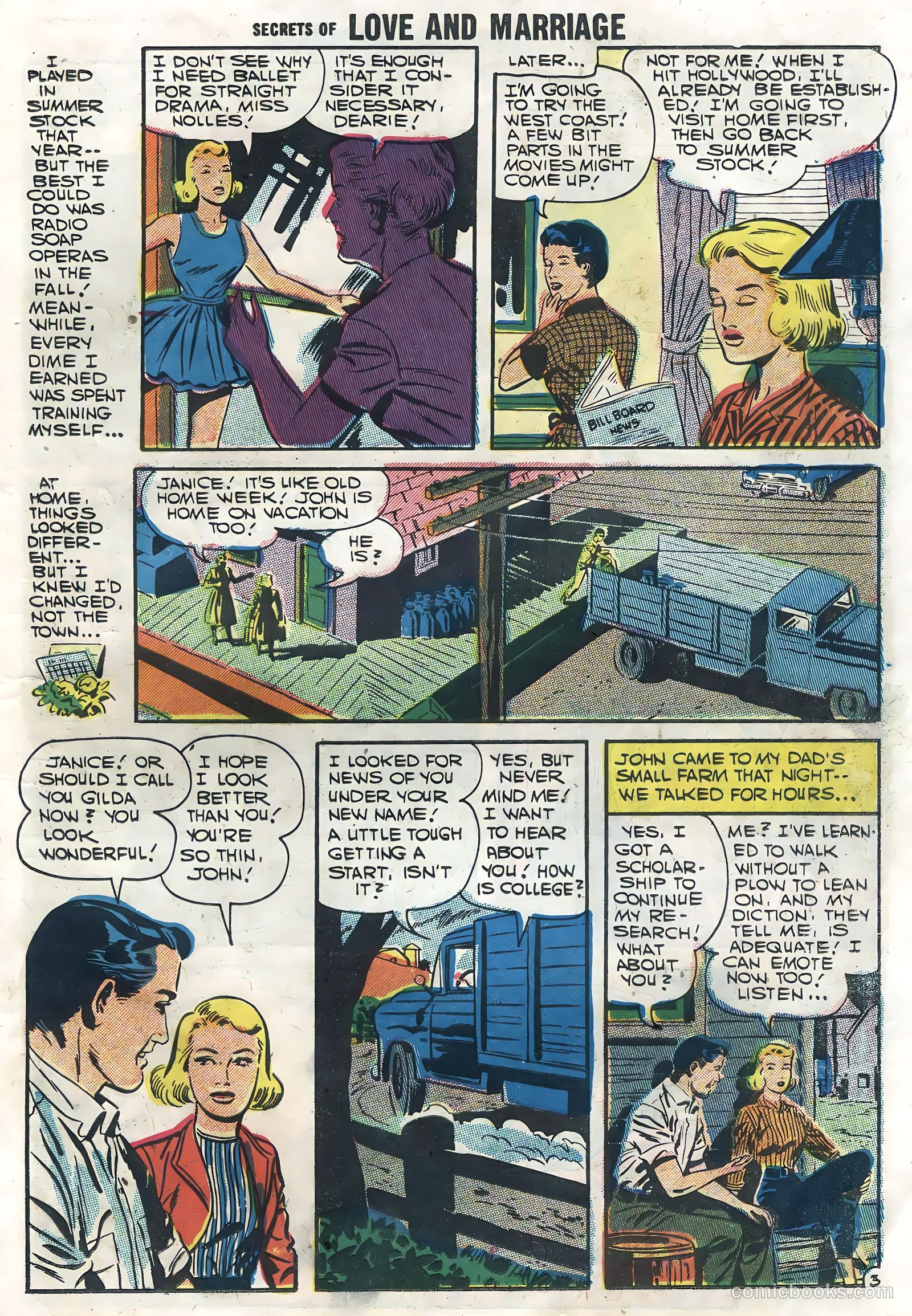 Secrets of Love and Marriage #4 (1957) — page 11 of 36