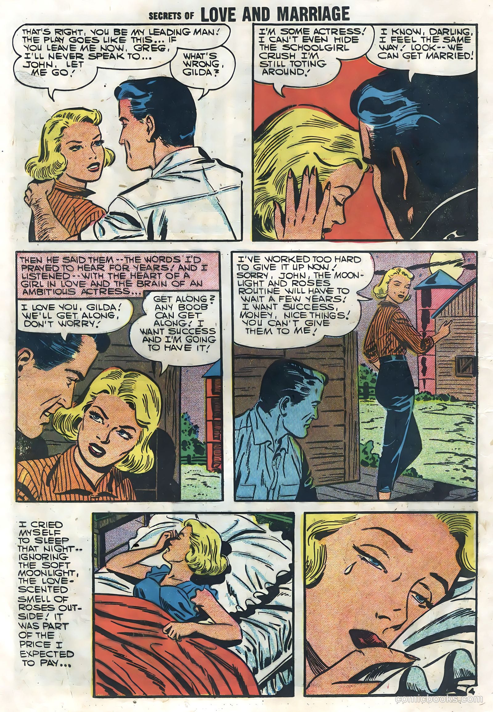 Secrets of Love and Marriage #4 (1957) — page 12 of 36