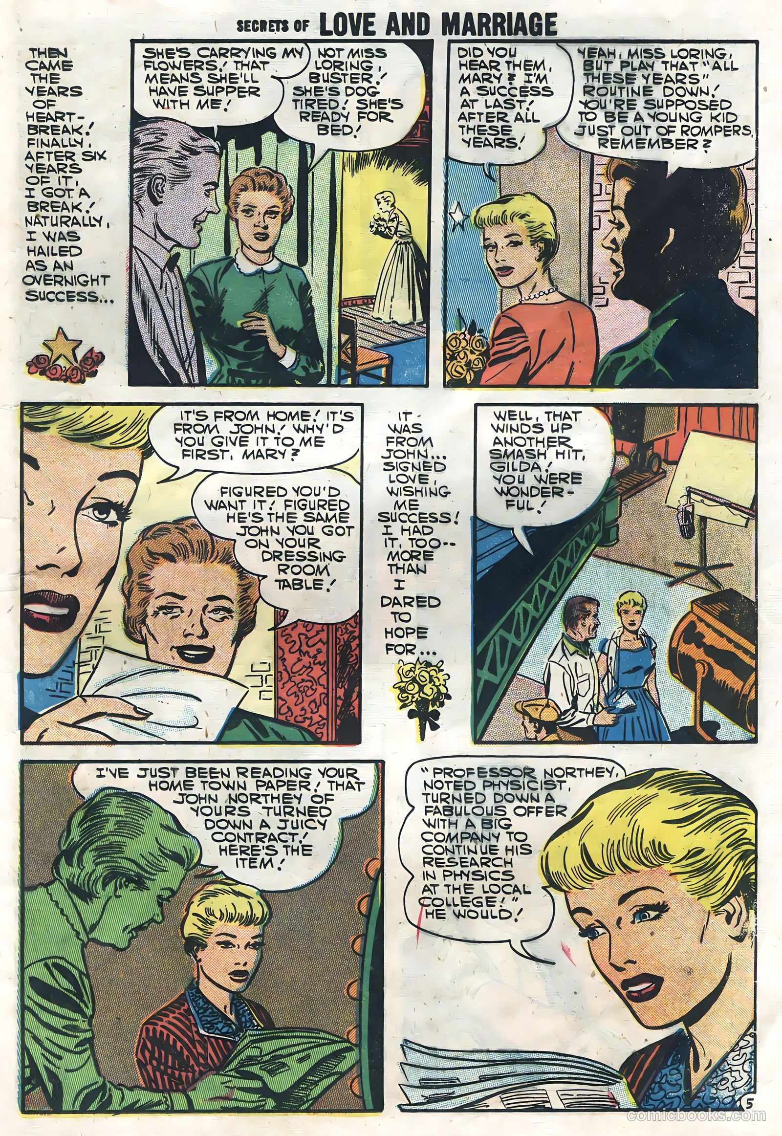 Secrets of Love and Marriage #4 (1957) — page 13 of 36