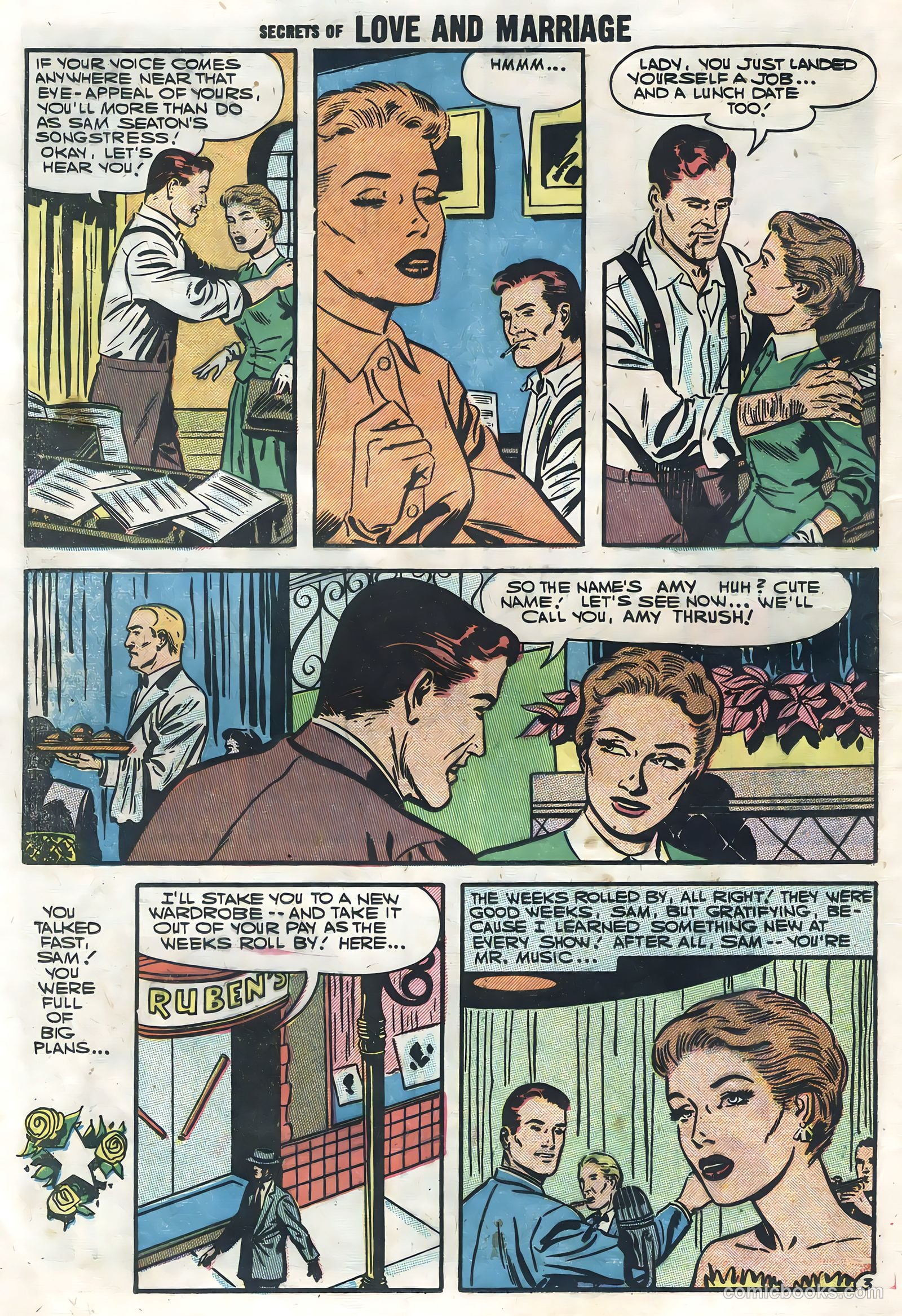 Secrets of Love and Marriage #4 (1957) — page 20 of 36