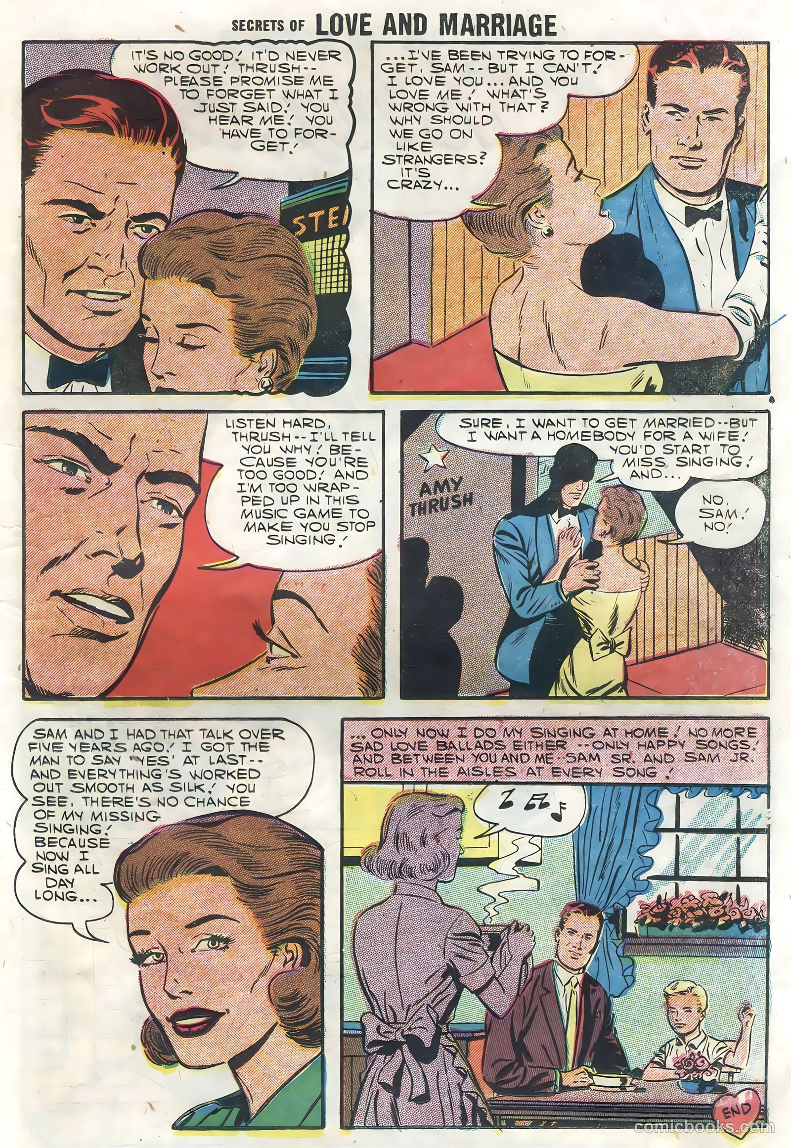 Secrets of Love and Marriage #4 (1957) — page 23 of 36