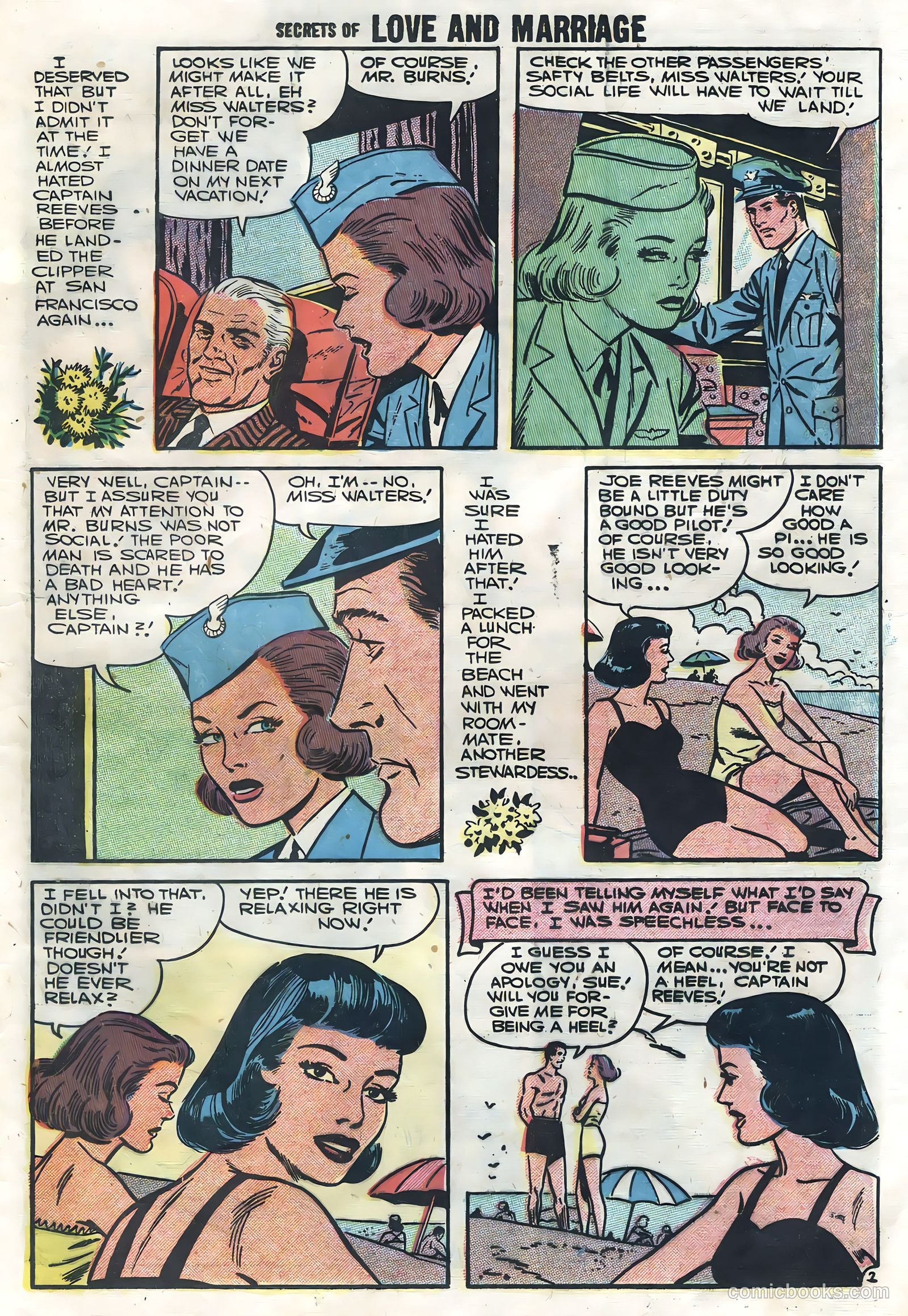 Secrets of Love and Marriage #4 (1957) — page 25 of 36