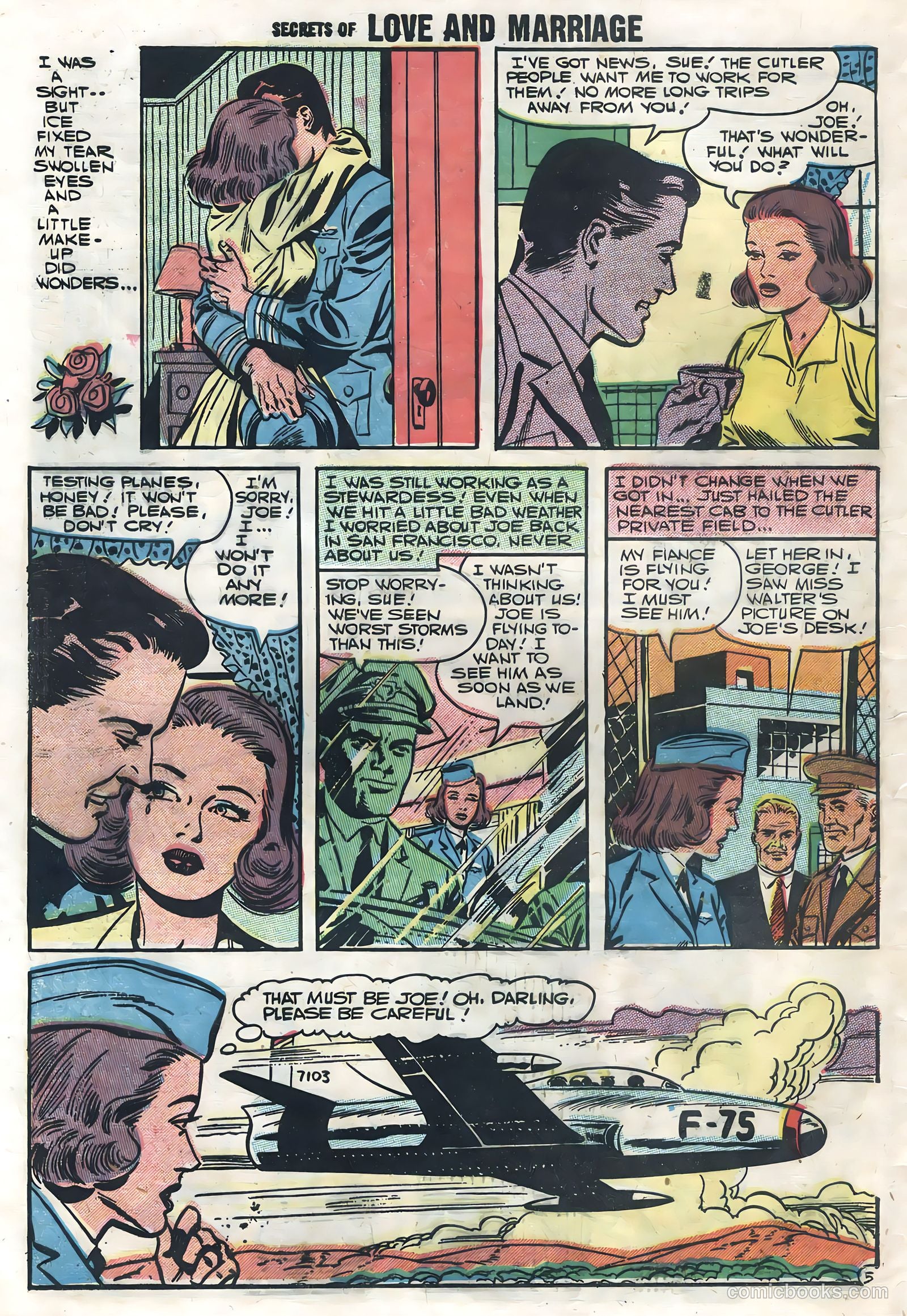 Secrets of Love and Marriage #4 (1957) — page 28 of 36