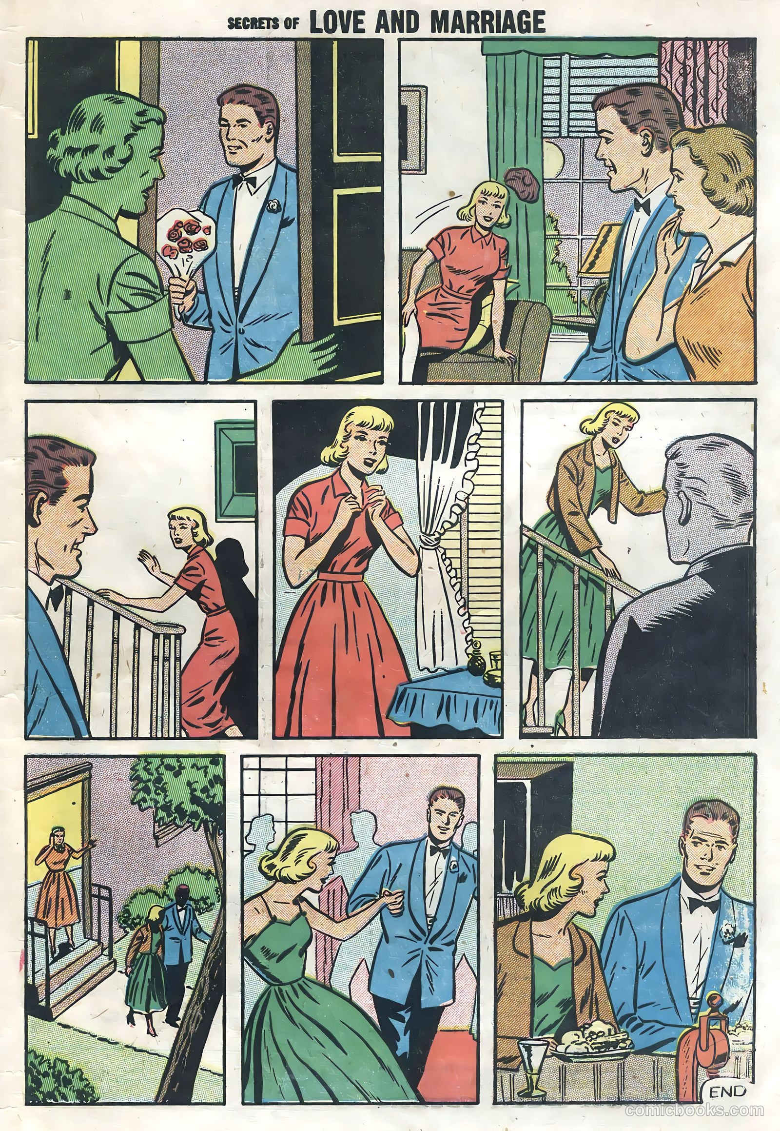 Secrets of Love and Marriage #4 (1957) — page 33 of 36