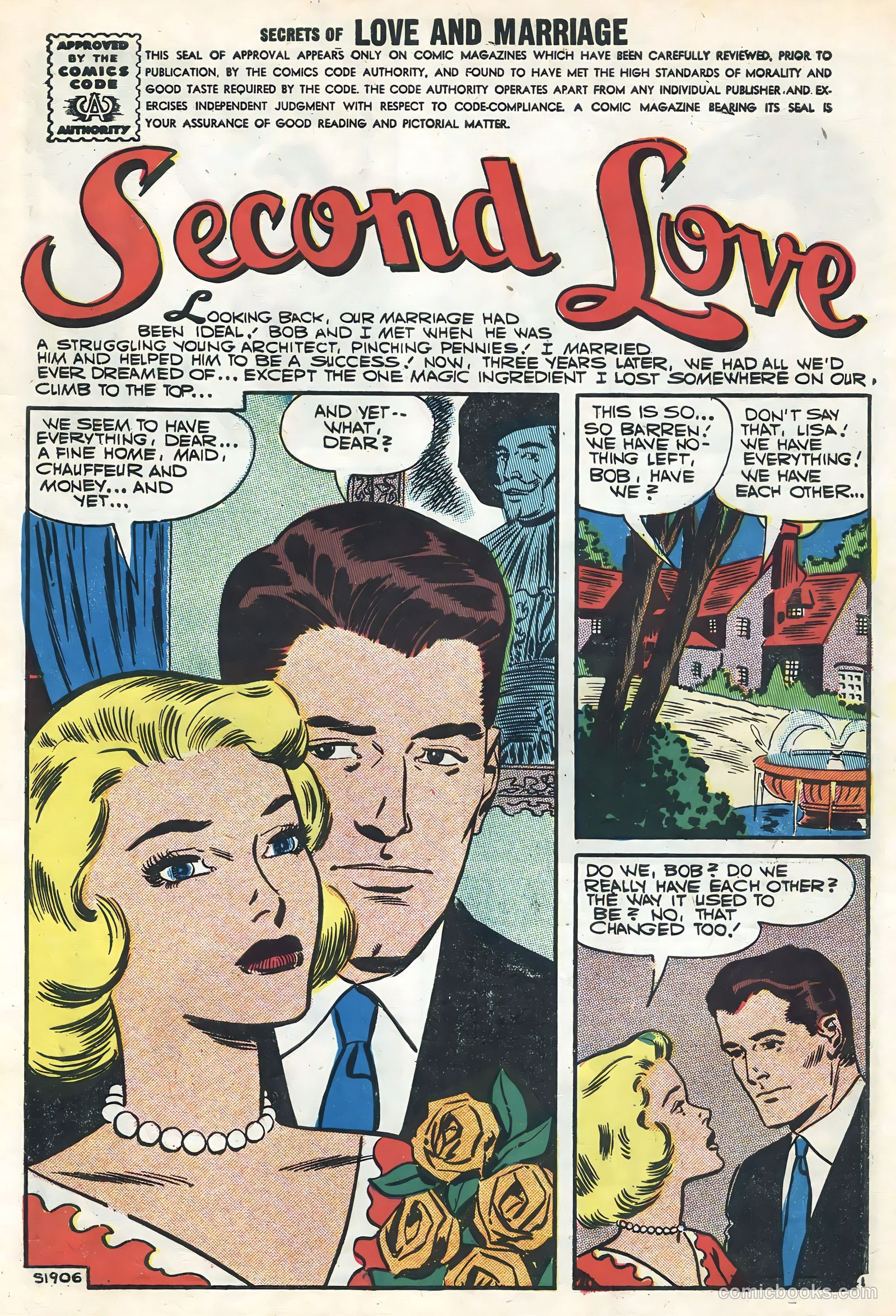 Secrets of Love and Marriage #5 (1957) — page 3 of 36