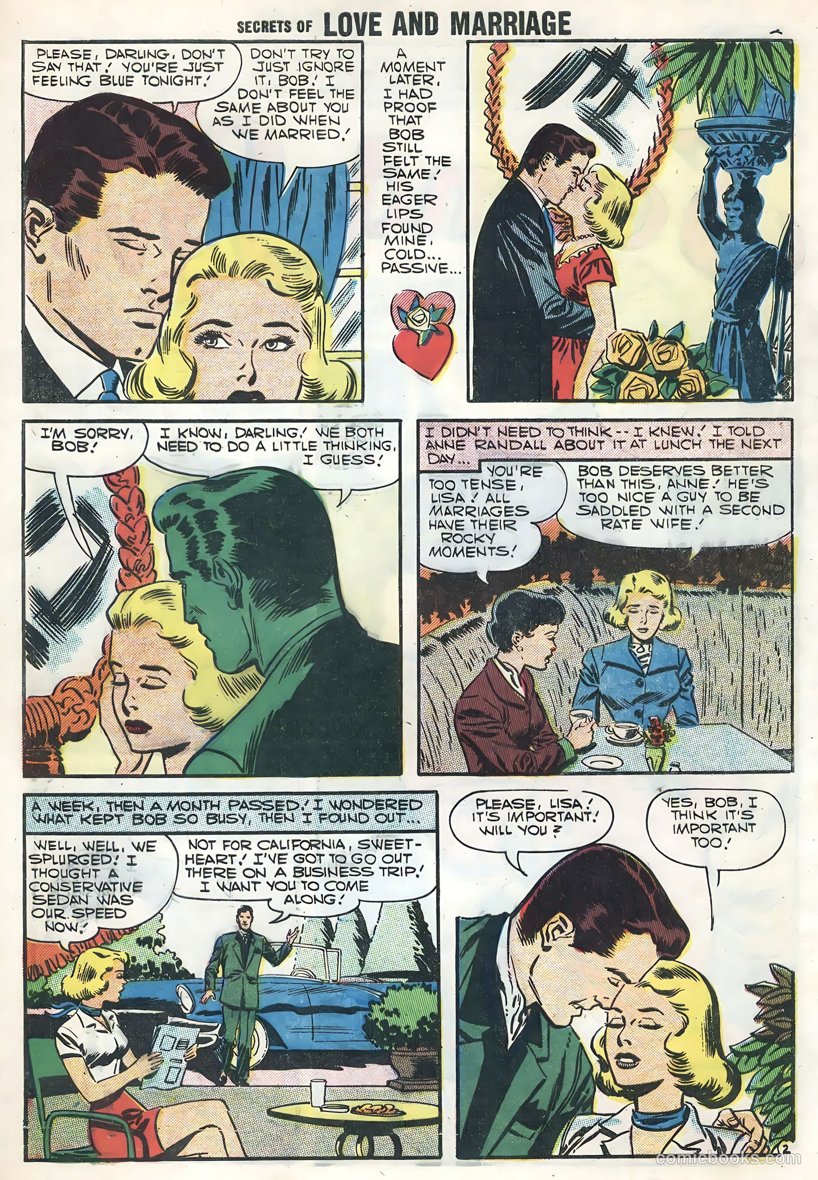 Secrets of Love and Marriage #5 (1957) — page 4 of 36