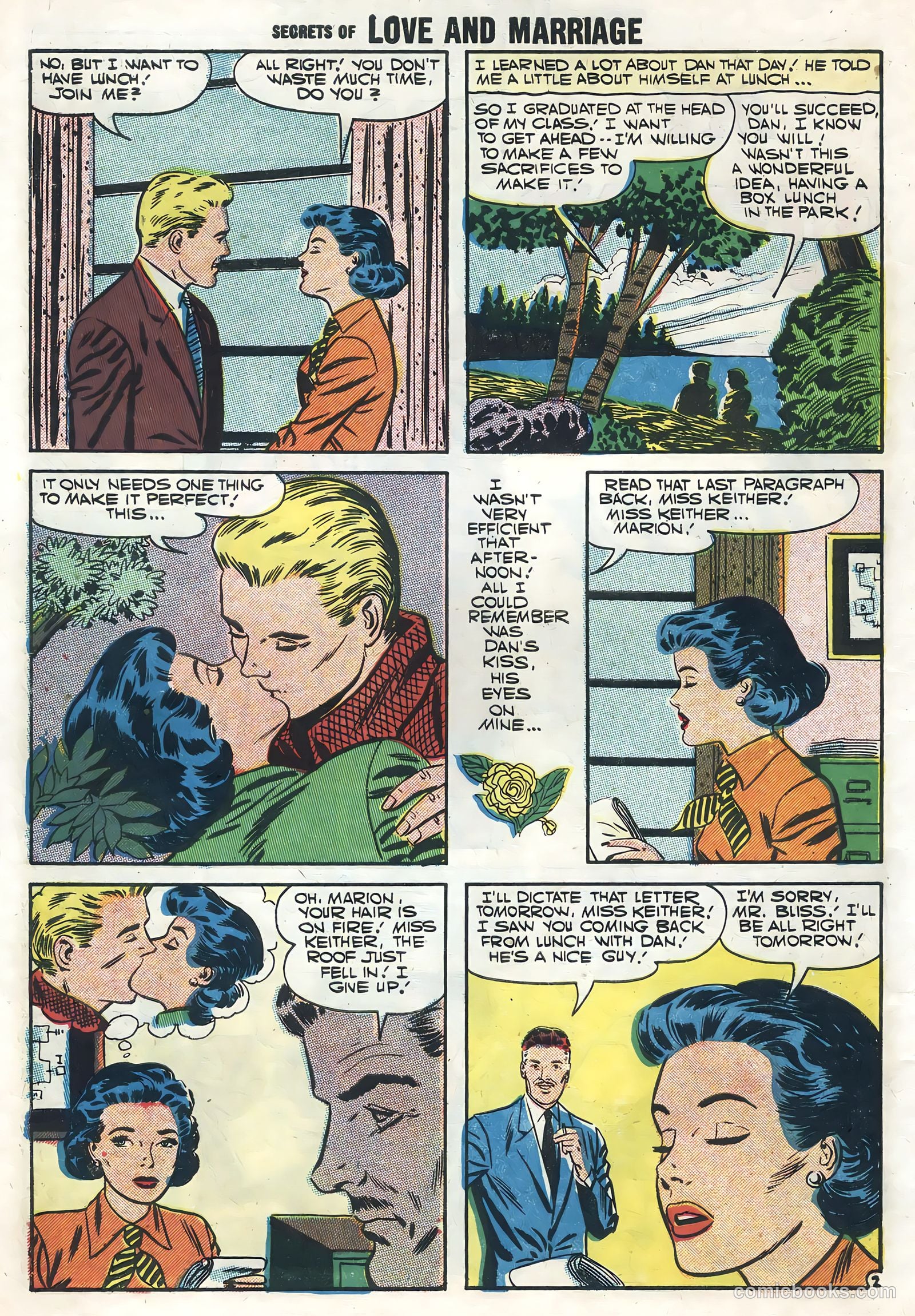 Secrets of Love and Marriage #5 (1957) — page 10 of 36