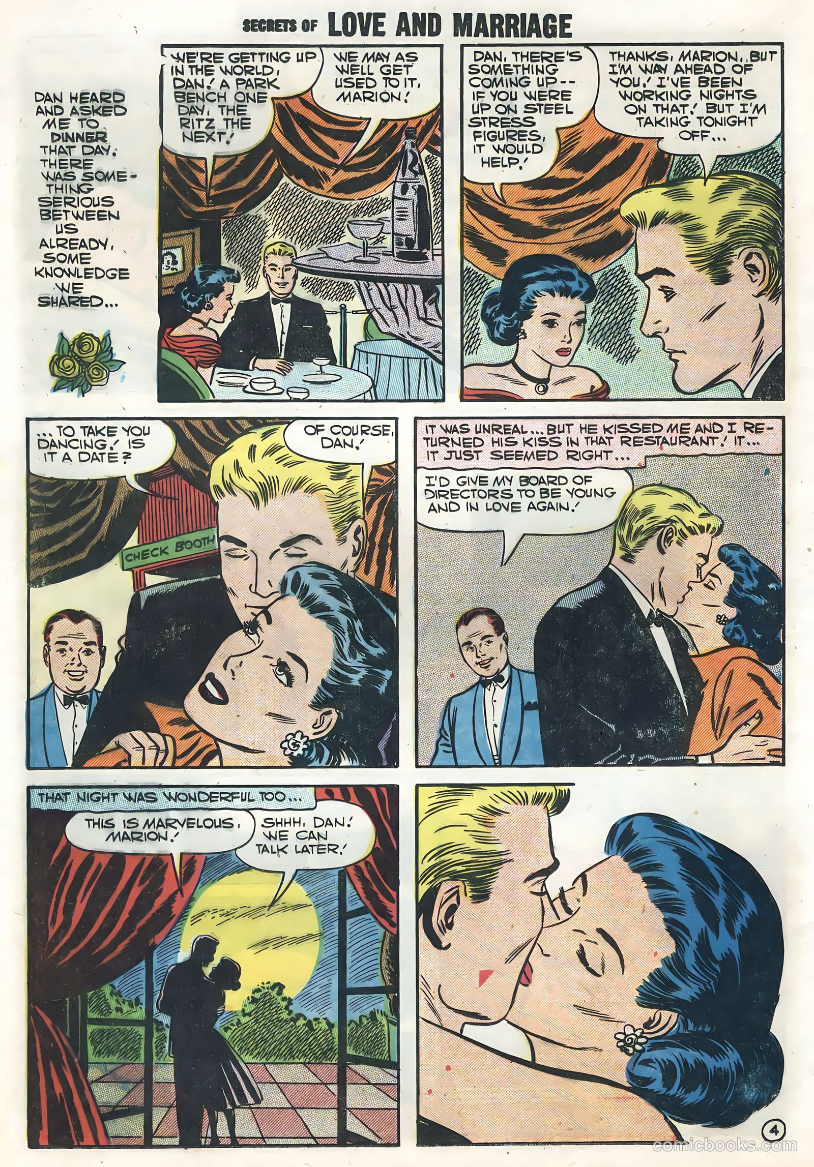 Secrets of Love and Marriage #5 (1957) — page 12 of 36