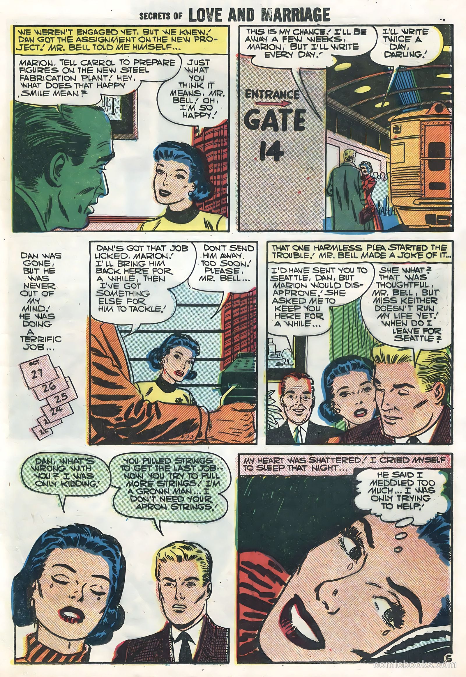 Secrets of Love and Marriage #5 (1957) — page 13 of 36
