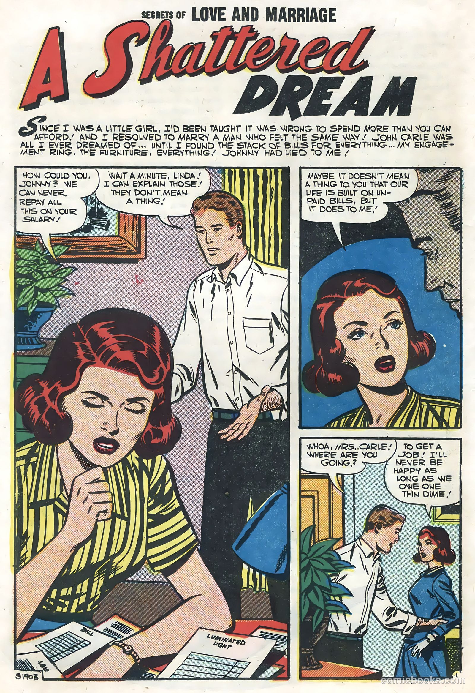 Secrets of Love and Marriage #5 (1957) — page 18 of 36