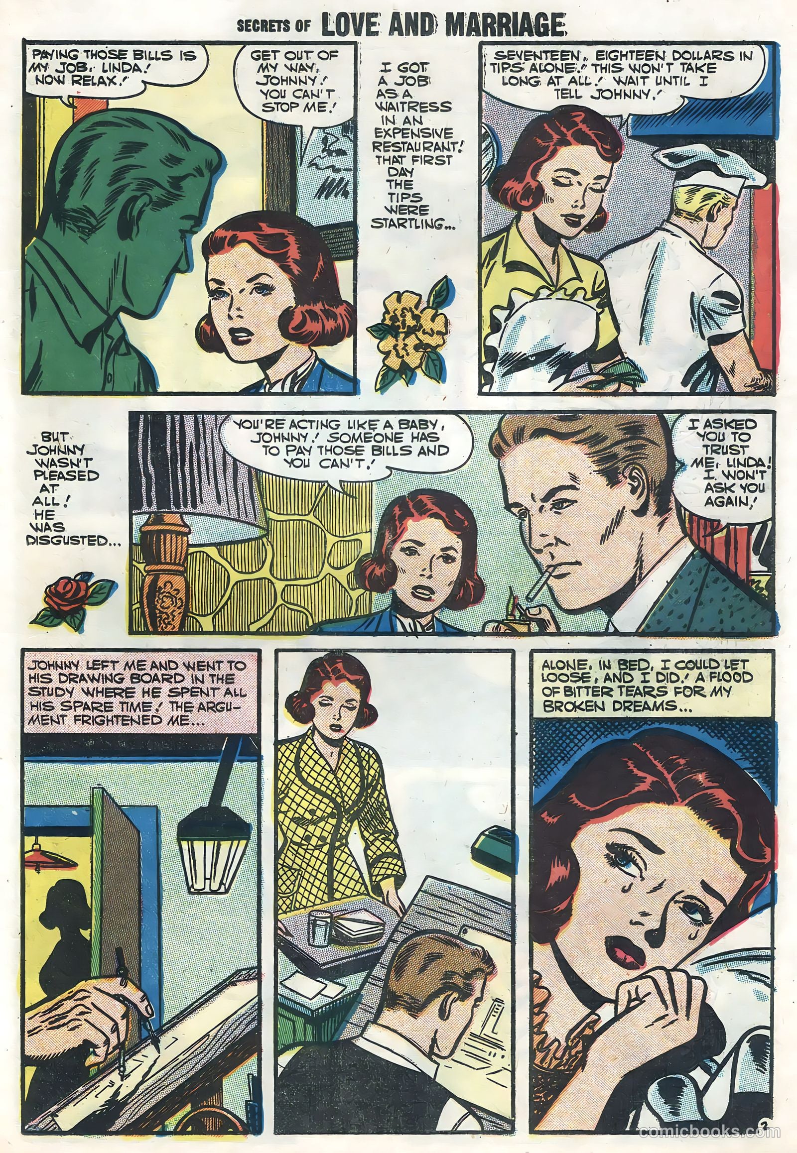 Secrets of Love and Marriage #5 (1957) — page 19 of 36