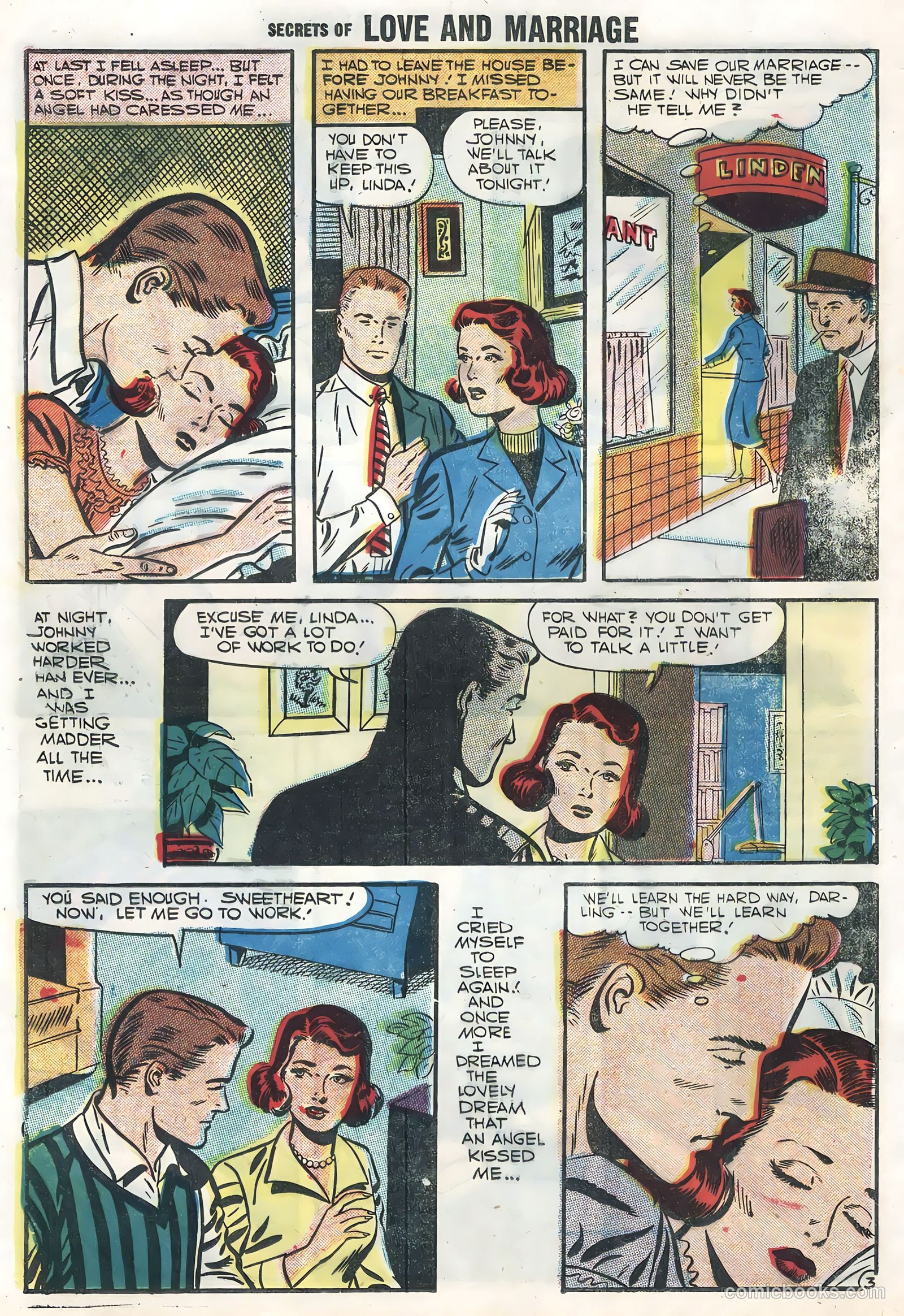 Secrets of Love and Marriage #5 (1957) — page 20 of 36