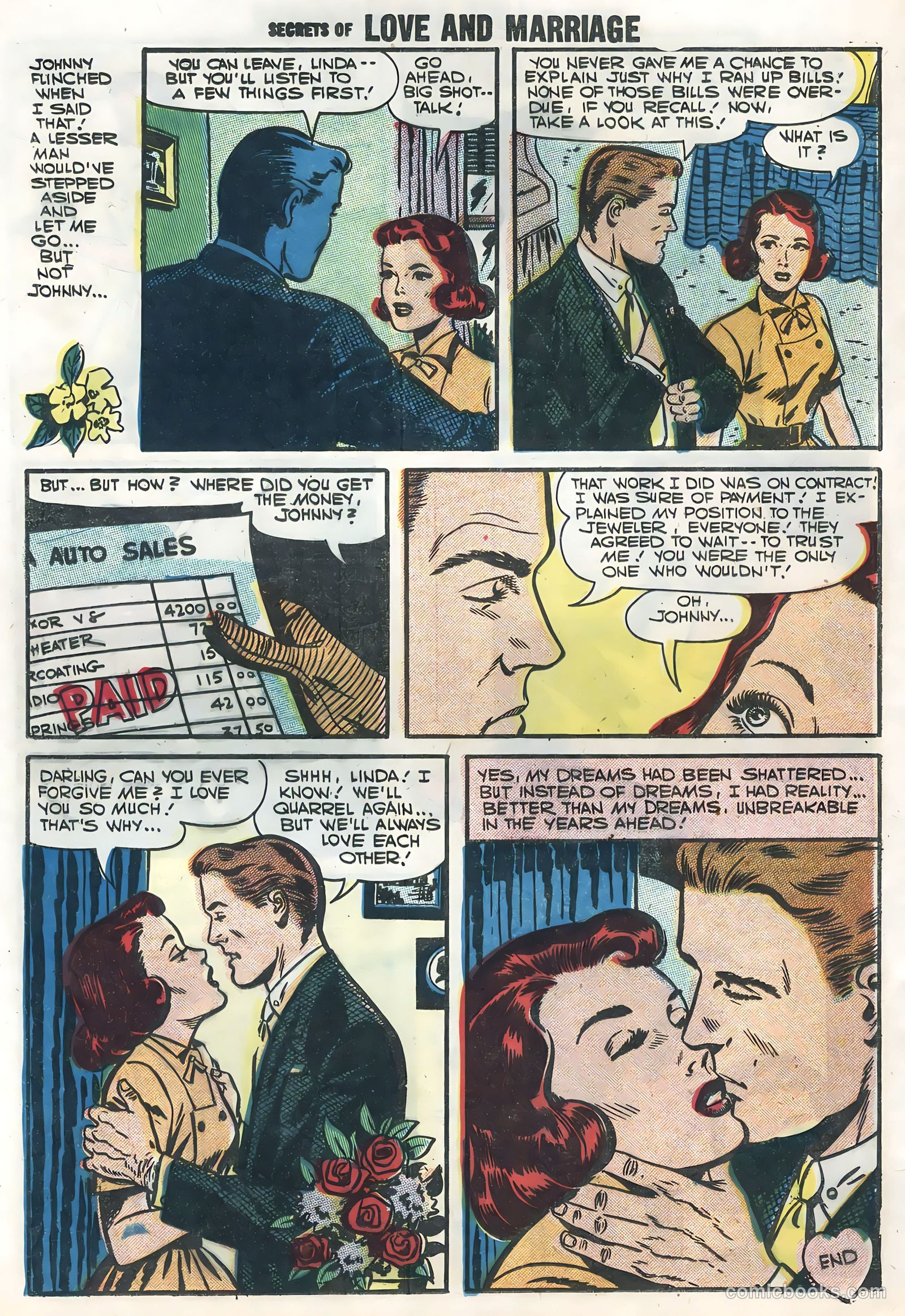 Secrets of Love and Marriage #5 (1957) — page 24 of 36