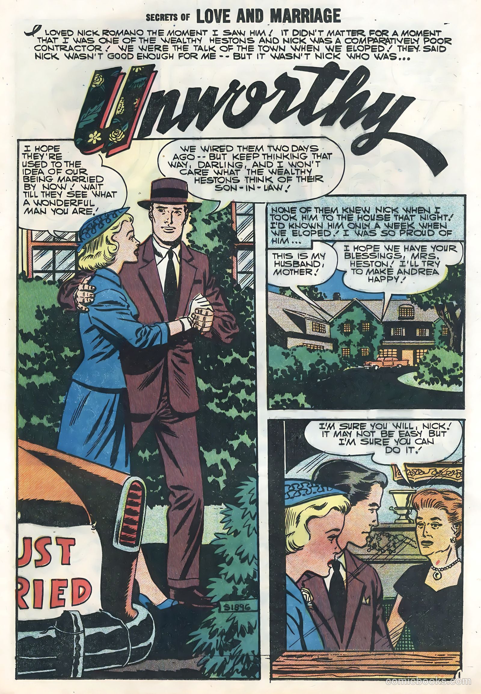 Secrets of Love and Marriage #5 (1957) — page 25 of 36