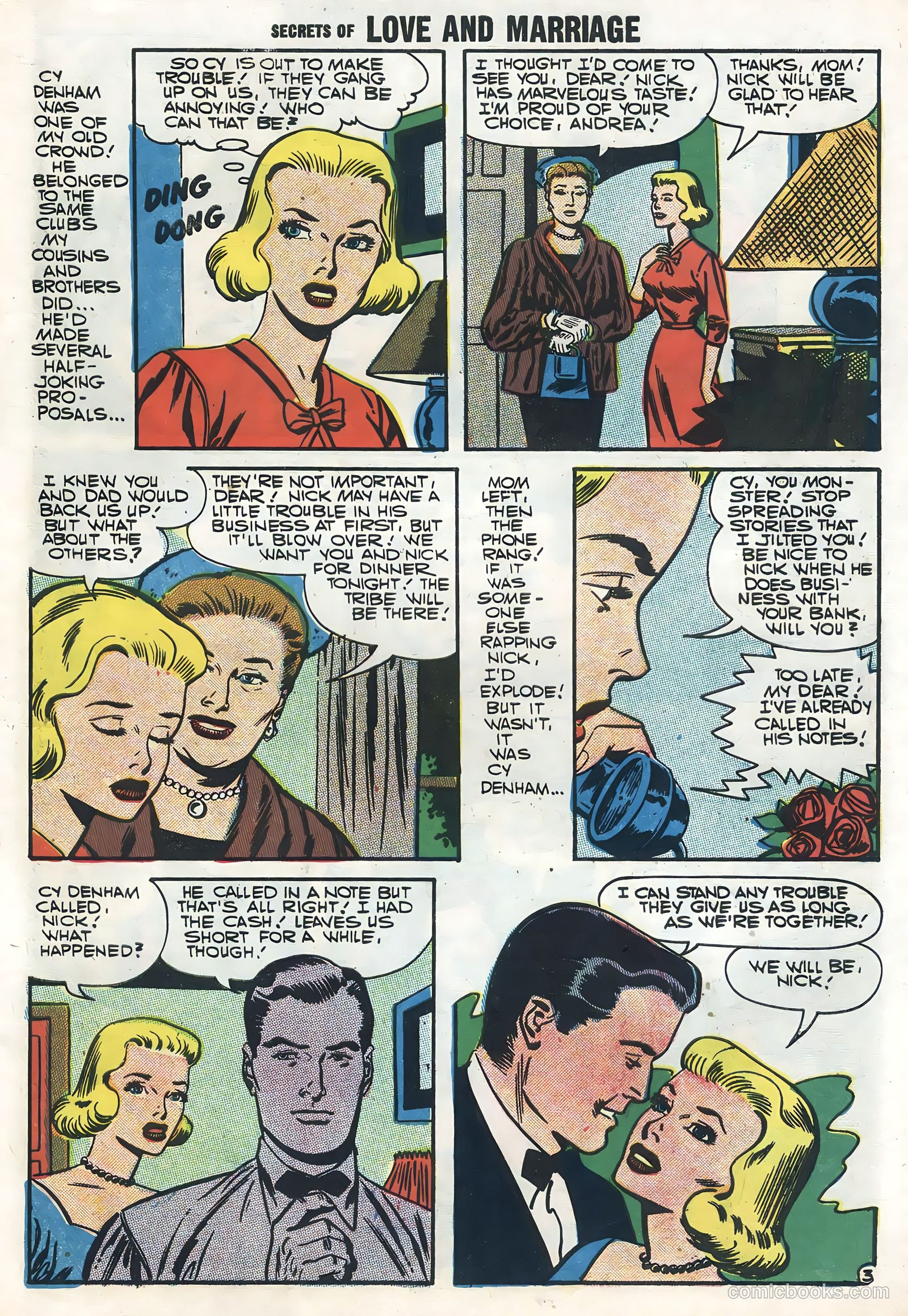 Secrets of Love and Marriage #5 (1957) — page 27 of 36