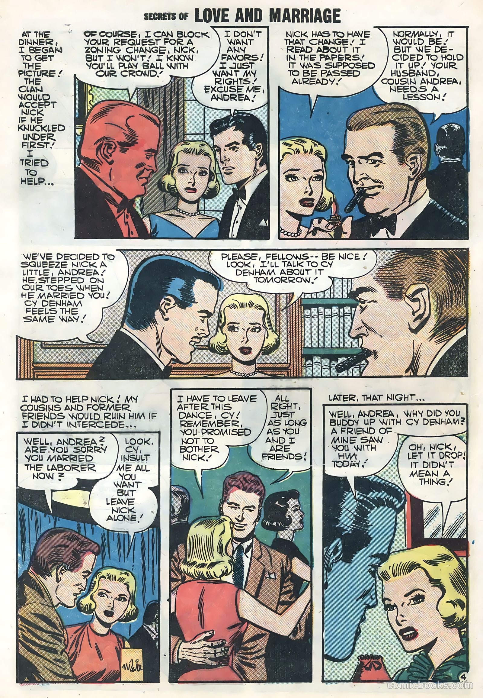 Secrets of Love and Marriage #5 (1957) — page 28 of 36