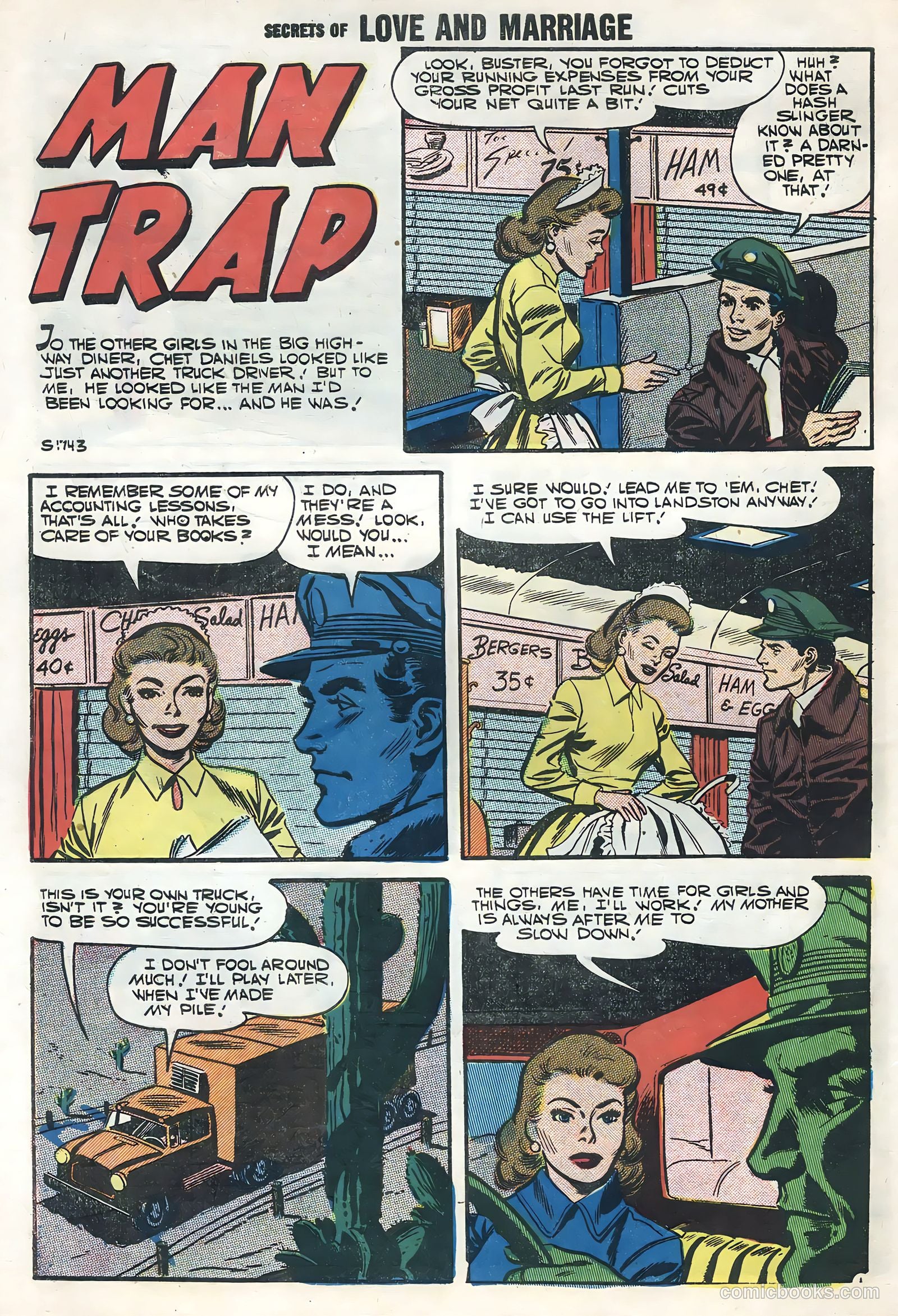 Secrets of Love and Marriage #5 (1957) — page 30 of 36