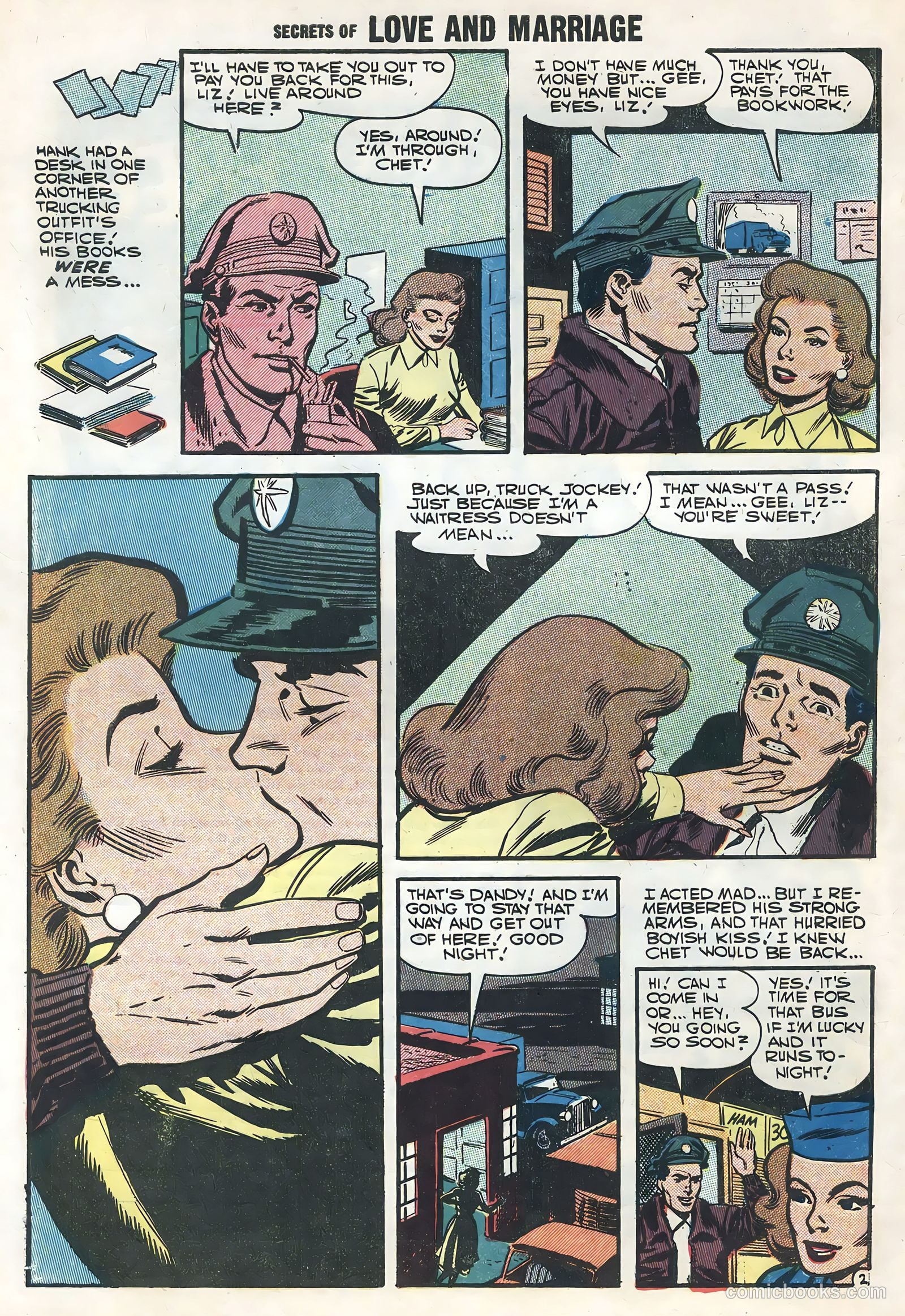 Secrets of Love and Marriage #5 (1957) — page 32 of 36