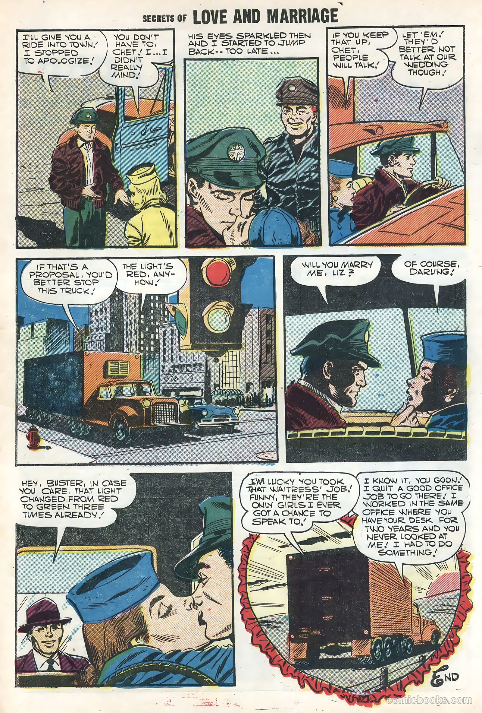 Secrets of Love and Marriage #5 (1957) — page 33 of 36