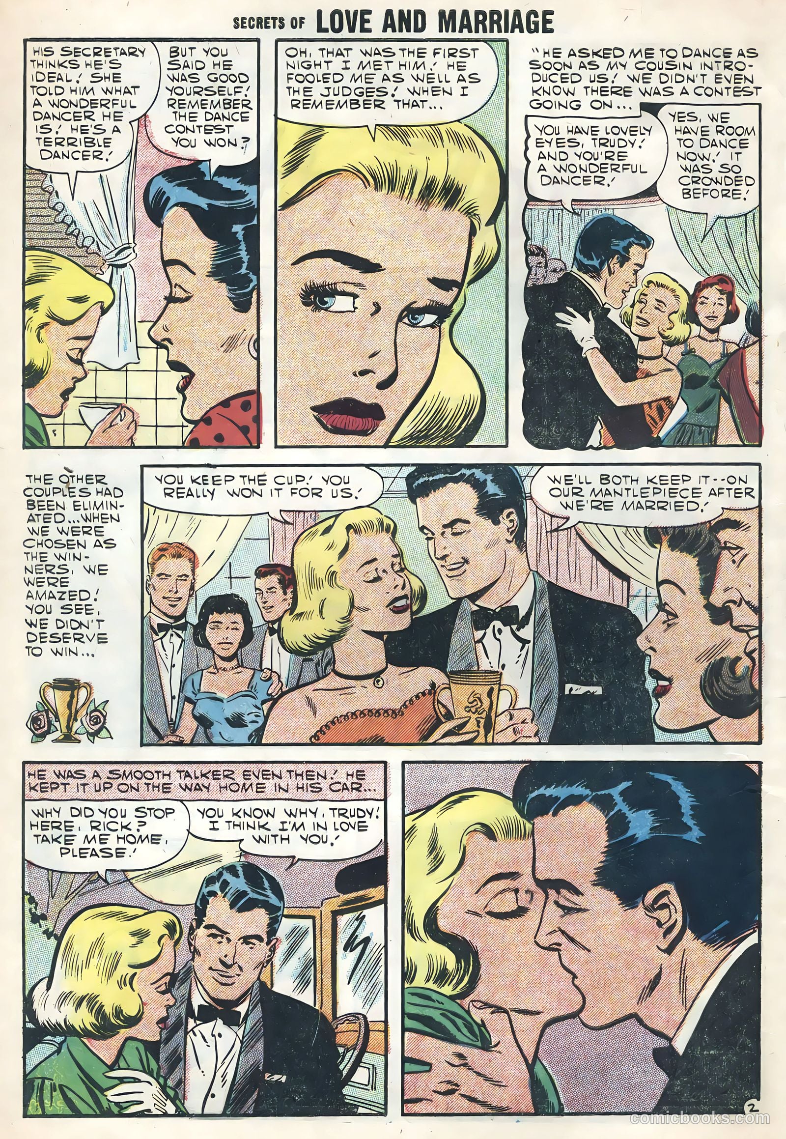 Secrets of Love and Marriage #6 (1957) — page 4 of 36