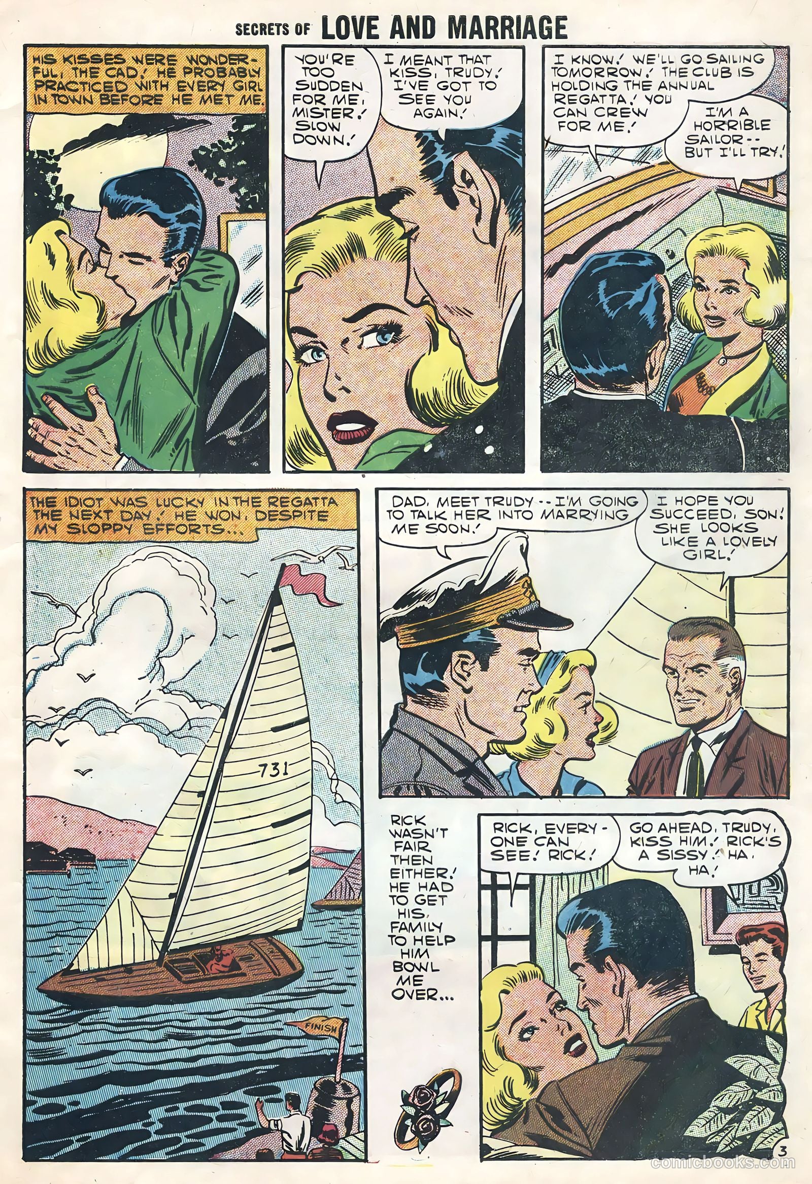 Secrets of Love and Marriage #6 (1957) — page 5 of 36