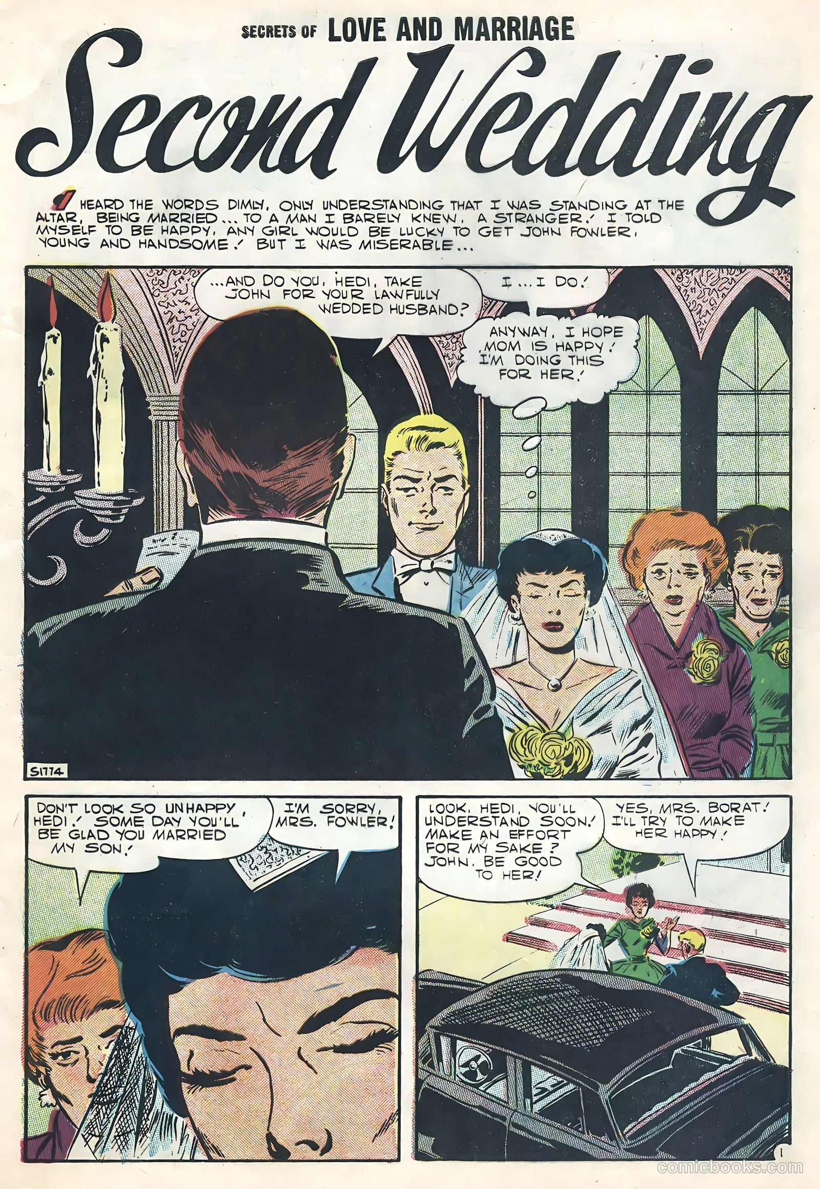 Secrets of Love and Marriage #6 (1957) — page 9 of 36