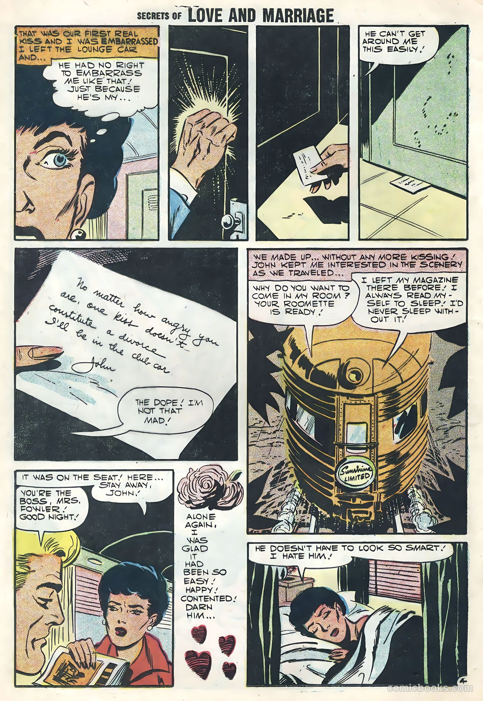 Secrets of Love and Marriage #6 (1957) — page 12 of 36