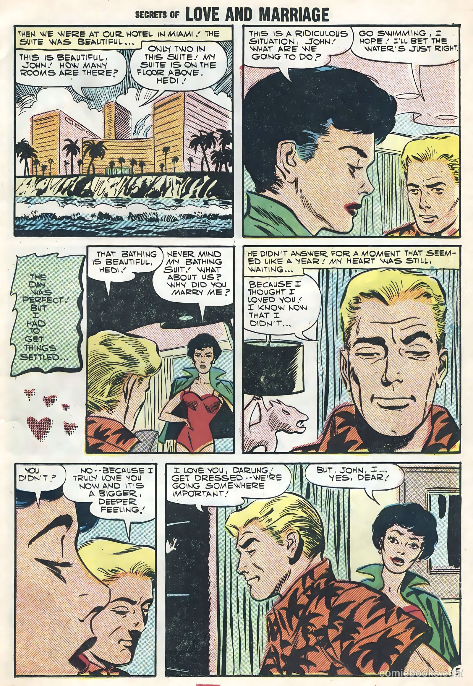 Secrets of Love and Marriage #6 (1957) — page 13 of 36