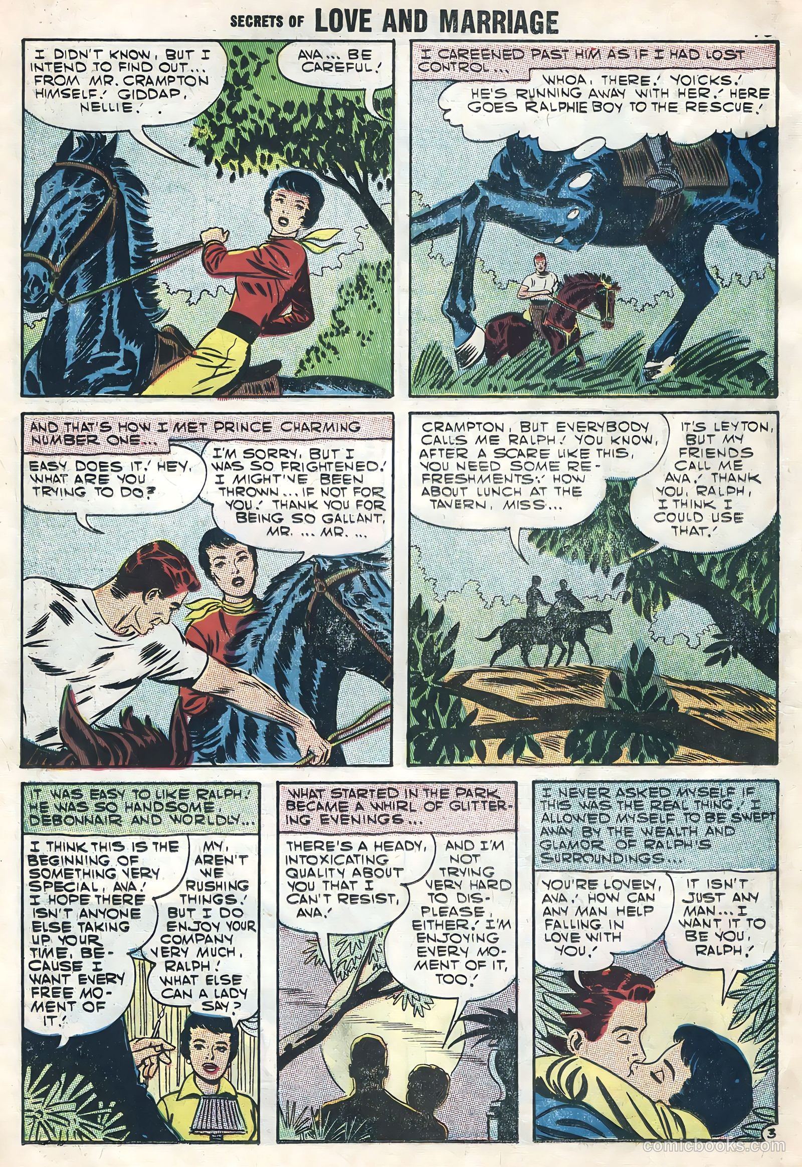 Secrets of Love and Marriage #6 (1957) — page 18 of 36