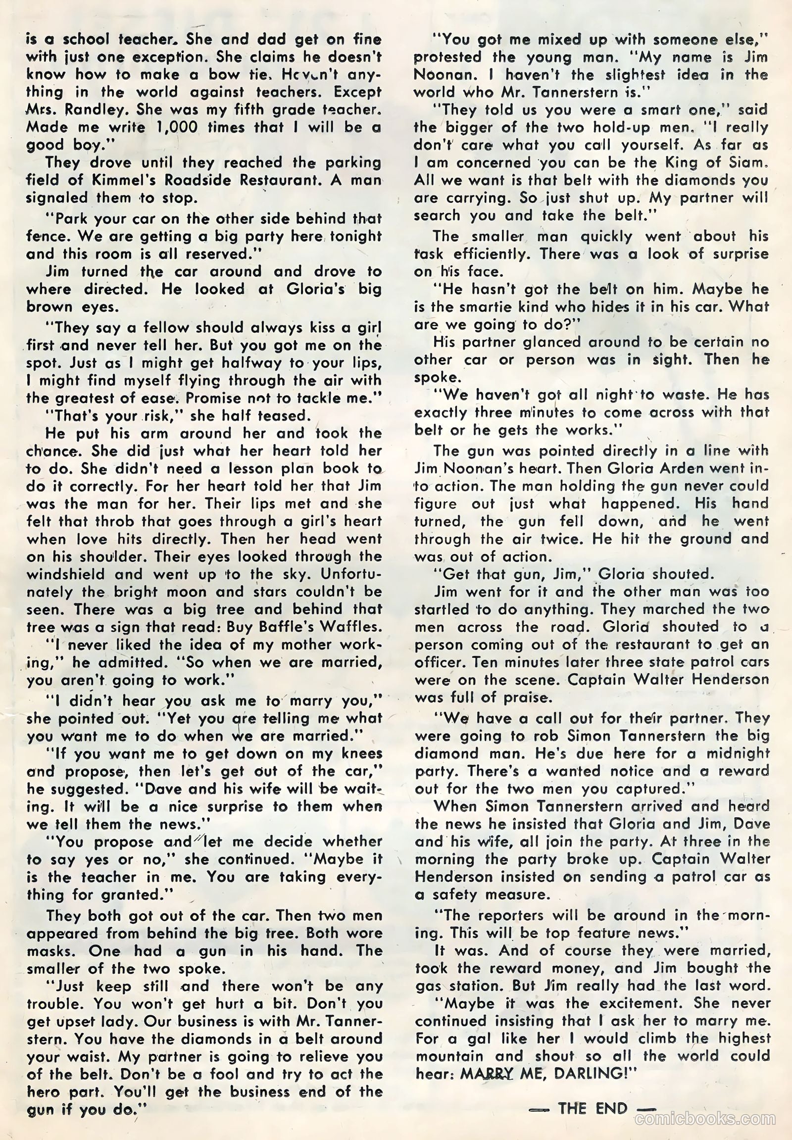 Secrets of Love and Marriage #6 (1957) — page 21 of 36